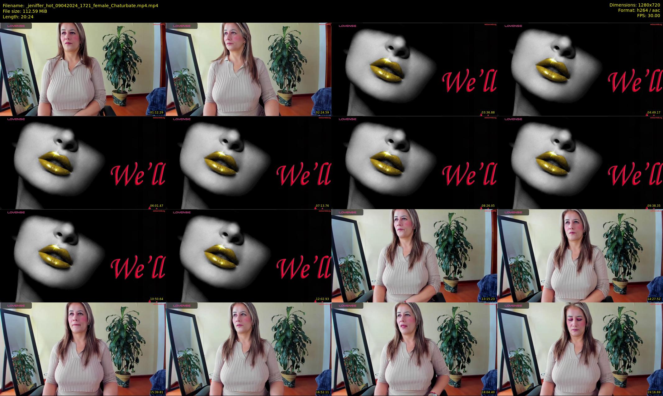 _jeniffer_hot — 21 minute Chaturbate female cam show recording, 720p, Apr 9, 2024