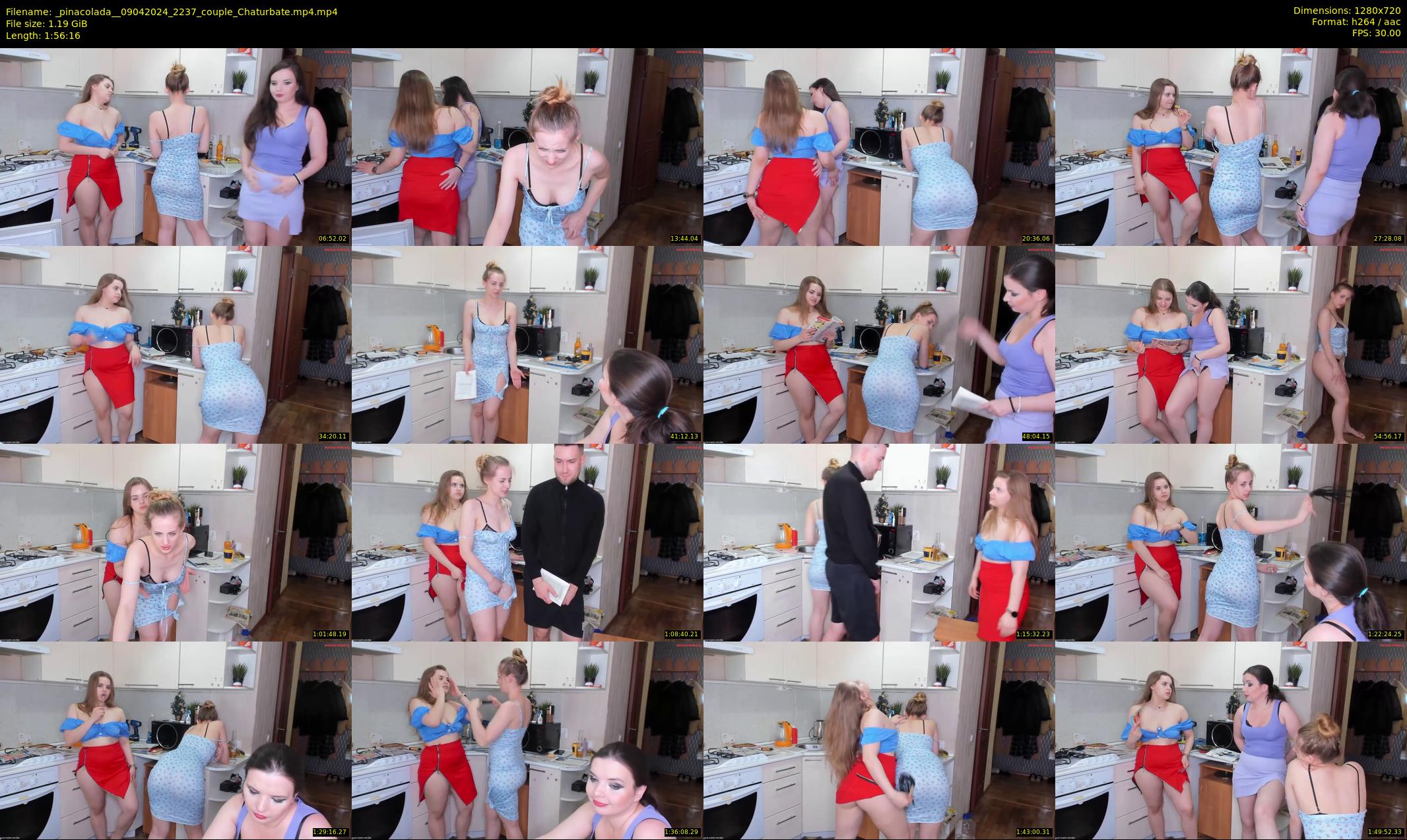 _pinacolada_ — 117 minute Chaturbate couple cam show recording, 720p, Apr 9, 2024