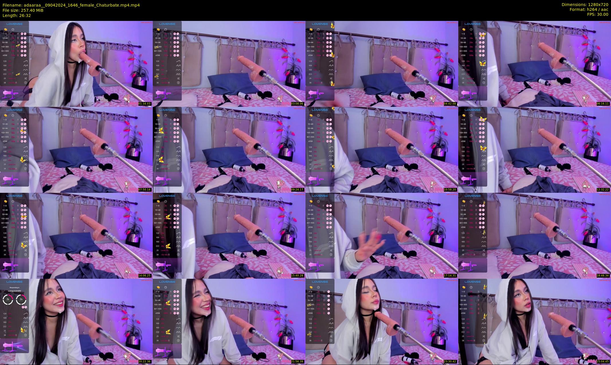 adaaraa_ — 27 minute Chaturbate female cam show recording, 720p, Apr 9, 2024