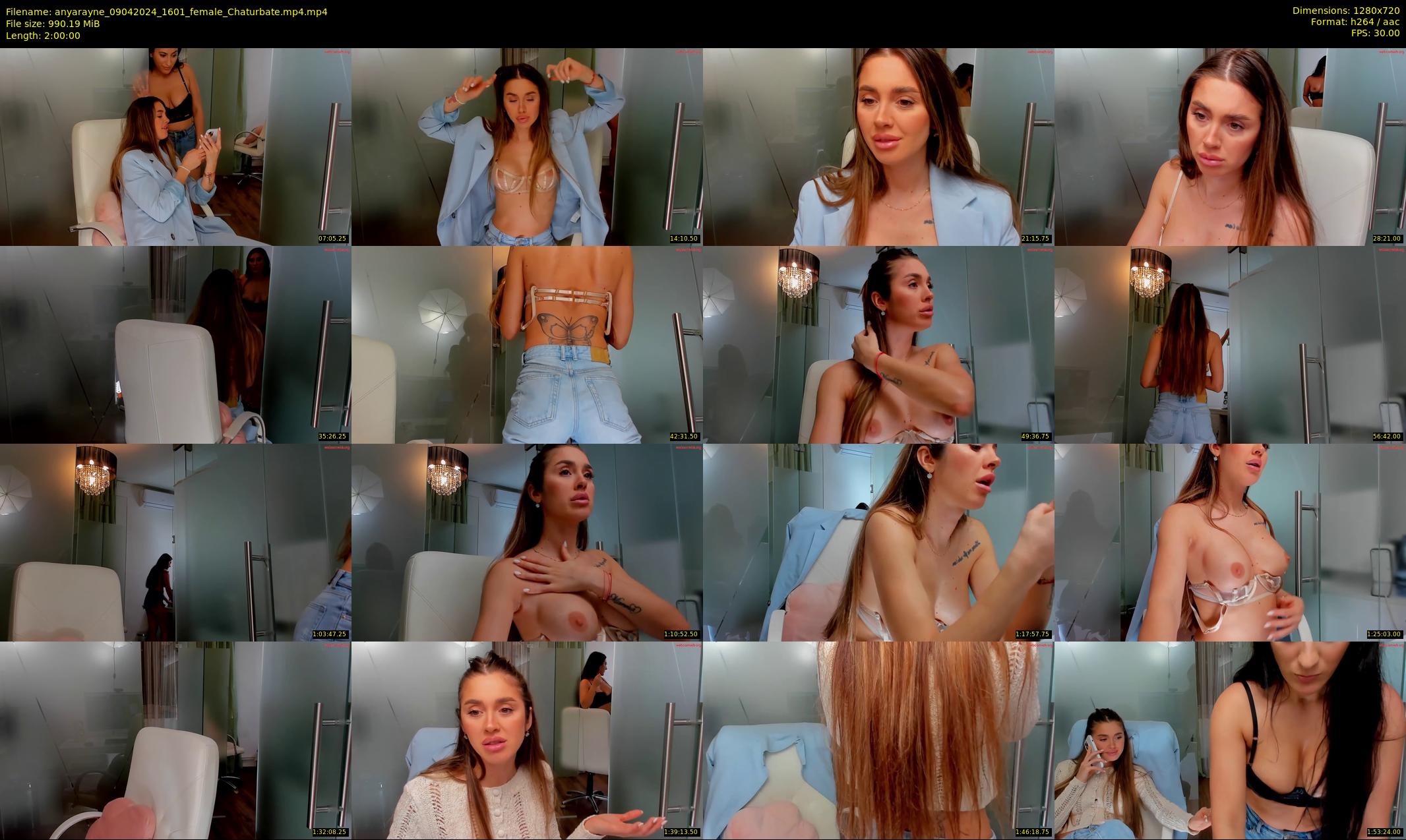 anyarayne — 120 minute Chaturbate female cam show recording, 720p, Apr 9, 2024