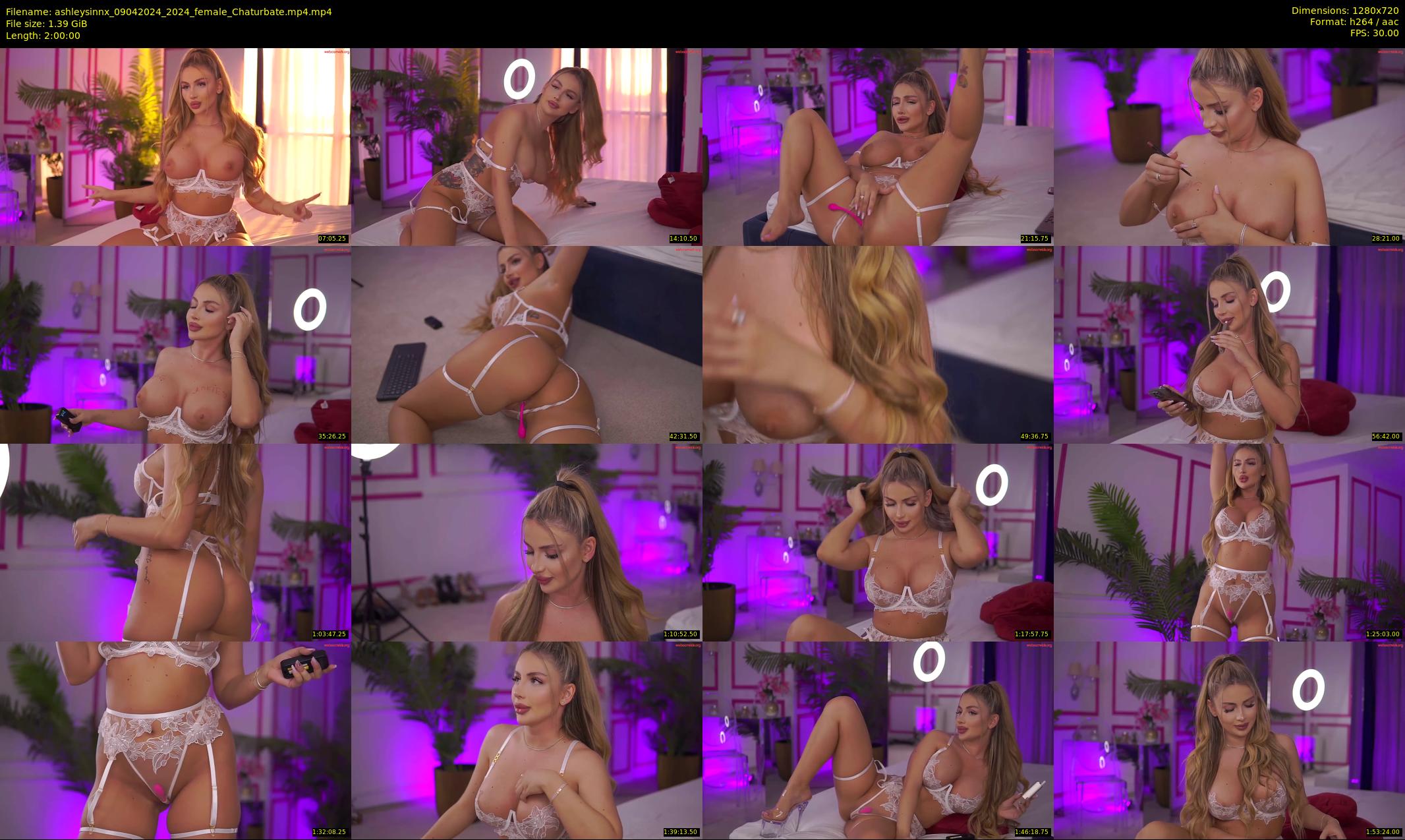 ashleysinnx — 120 minute Chaturbate female cam show recording, 720p, Apr 9, 2024