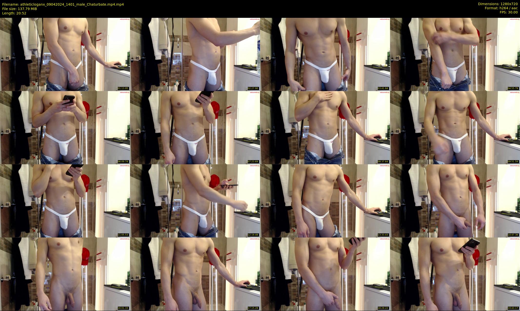 athleticloganx — 21 minute Chaturbate male cam show recording, 720p, Apr 9, 2024