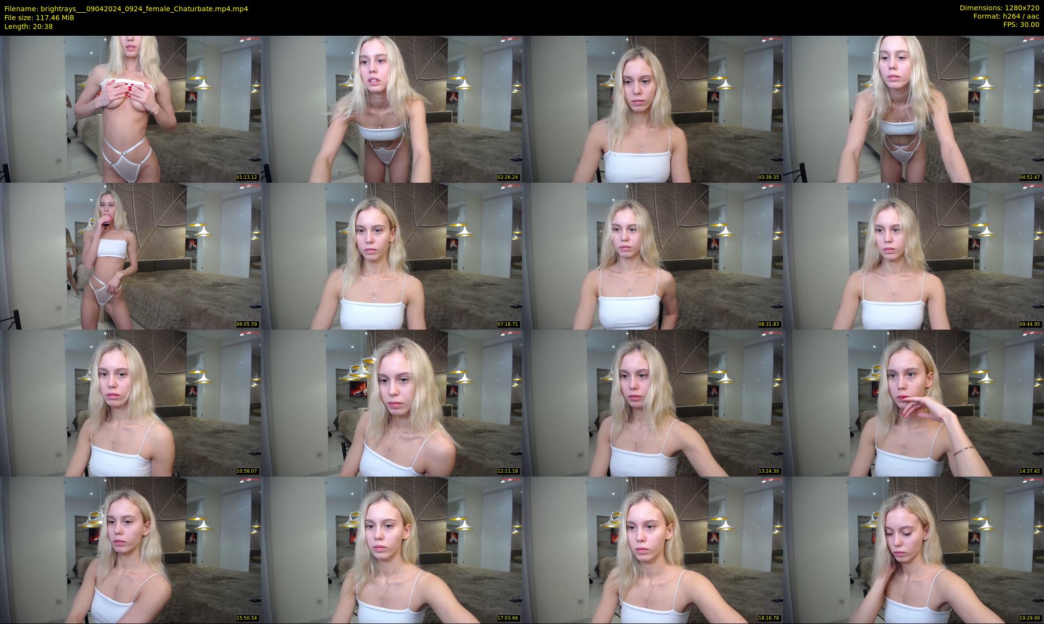 brightrays__ — 21 minute Chaturbate female cam show recording, 720p, Apr 9, 2024