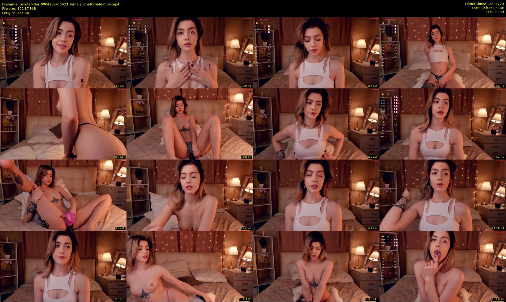byrdtabitha — 96 minute Chaturbate female cam show recording, 720p, Apr 9, 2024