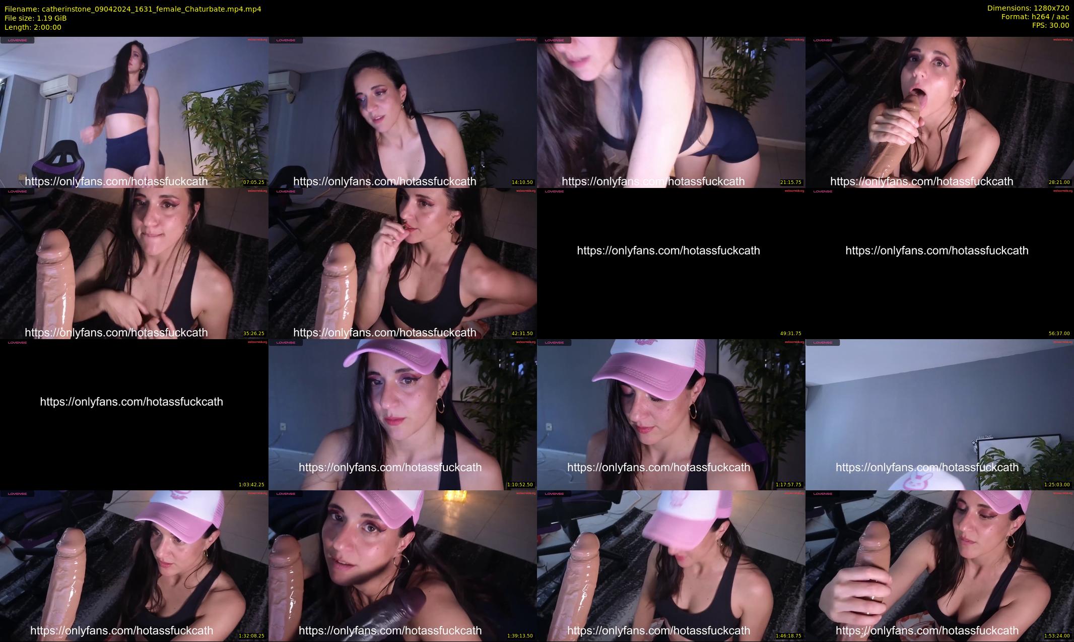 catherinstone — 120 minute Chaturbate female cam show recording, 720p, Apr 9, 2024