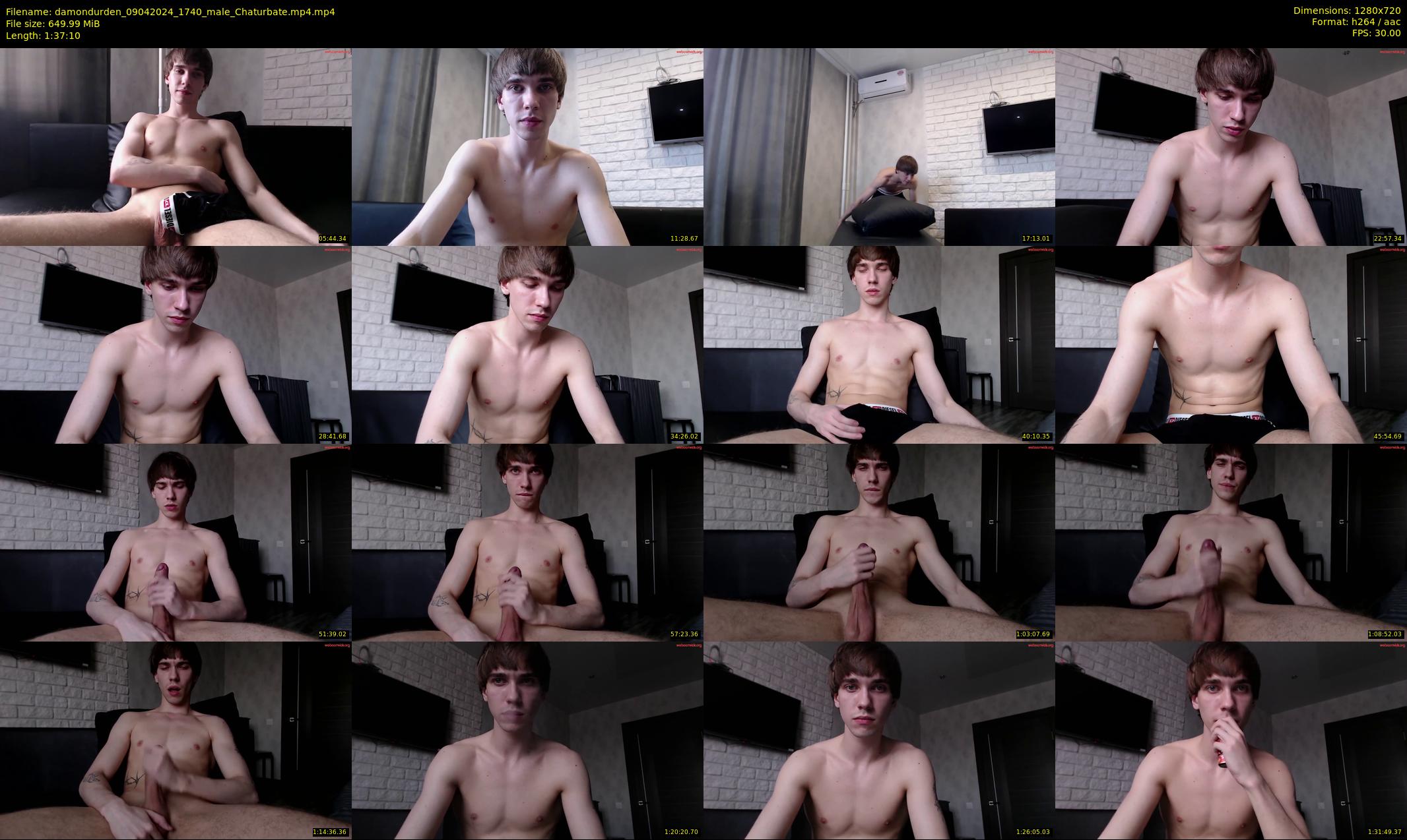 damondurden — 98 minute Chaturbate male cam show recording, 720p, Apr 9, 2024