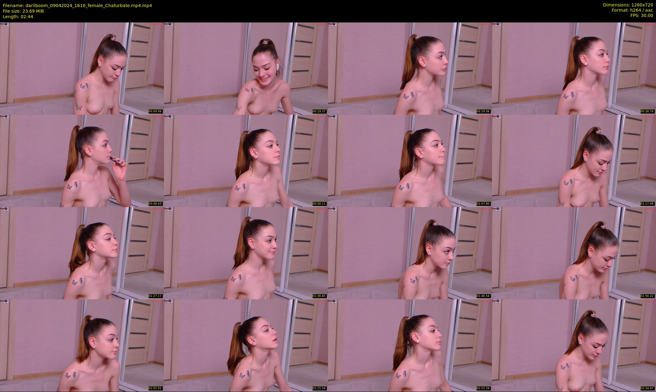 darilboom — 3 minute Chaturbate female cam show recording, 720p, Apr 9, 2024