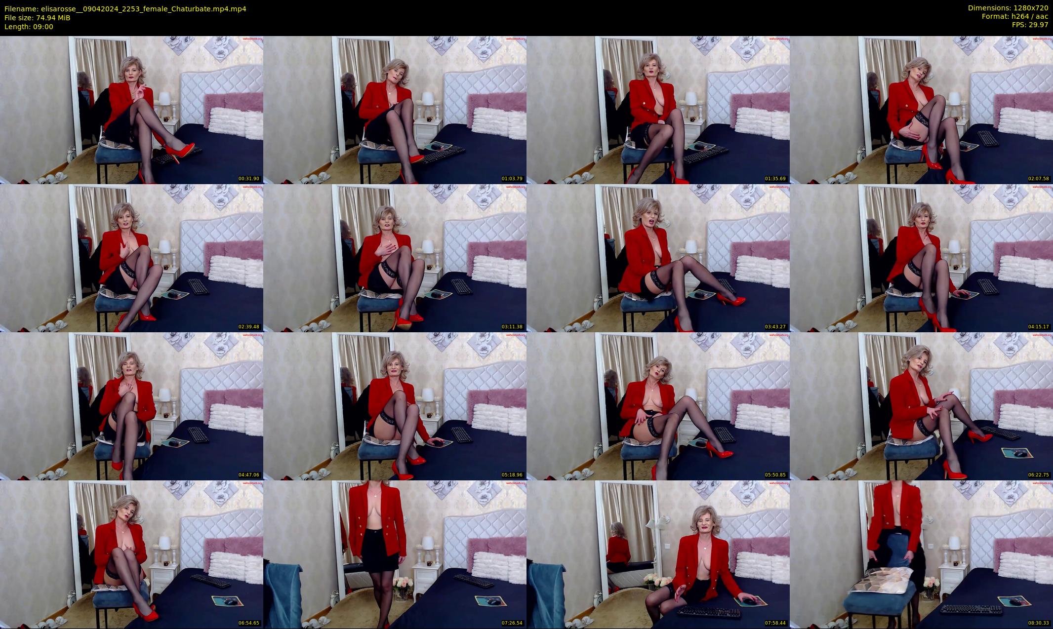 elisarosse_ — 9 minute Chaturbate female cam show recording, 720p, Apr 9, 2024