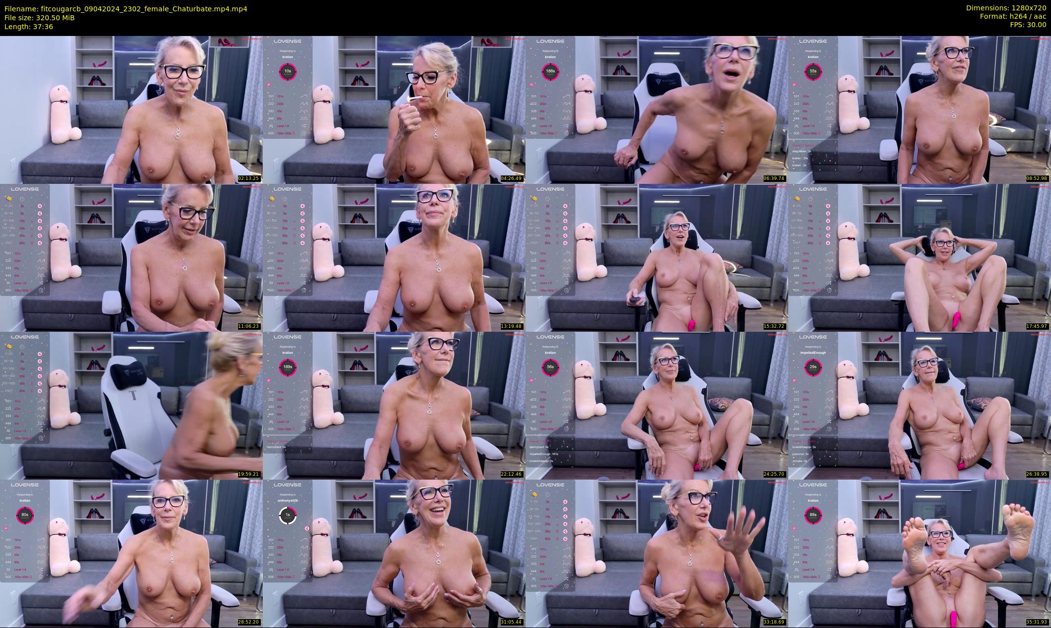 fitcougarcb — 38 minute Chaturbate female cam show recording, 720p, Apr 9, 2024