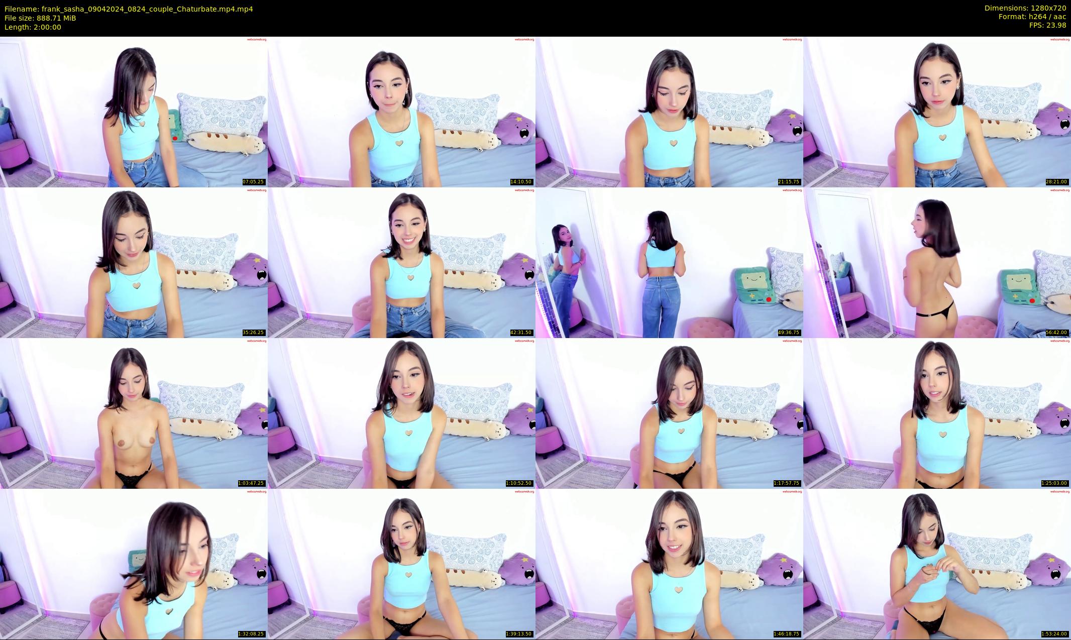 frank_sasha — 120 minute Chaturbate couple cam show recording, 720p, Apr 9, 2024
