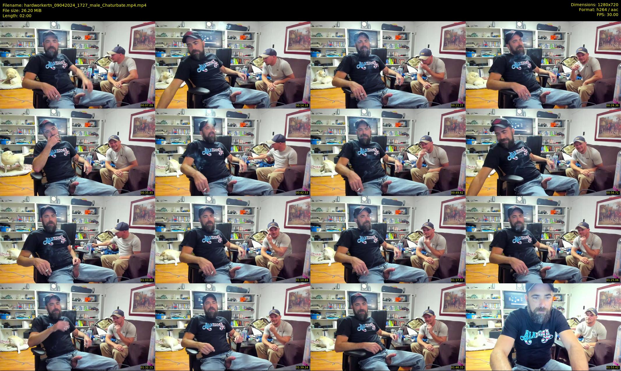 hardworkertn — 2 minute Chaturbate male cam show recording, 720p, Apr 9, 2024