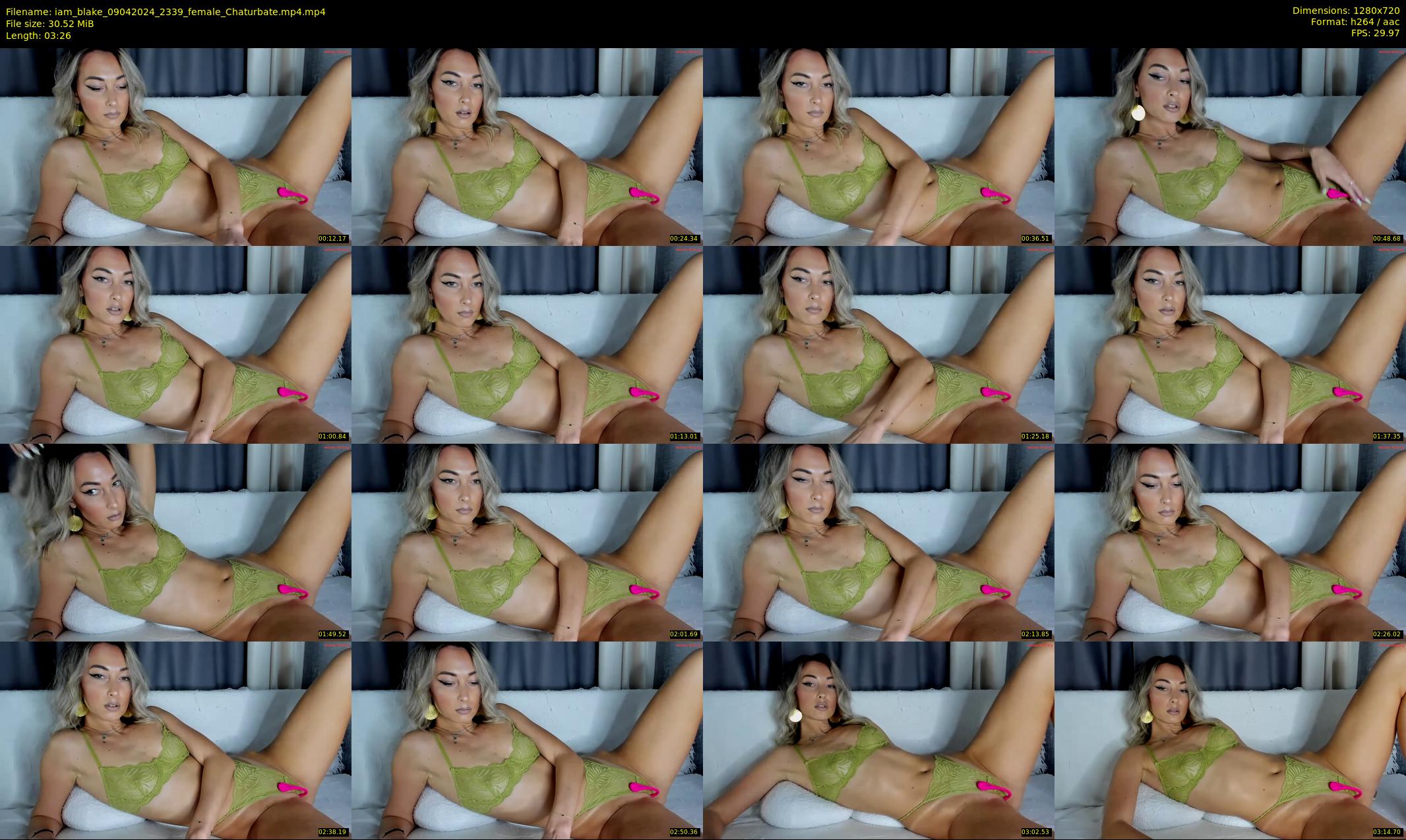 iam_blake — 4 minute Chaturbate female cam show recording, 720p, Apr 9, 2024