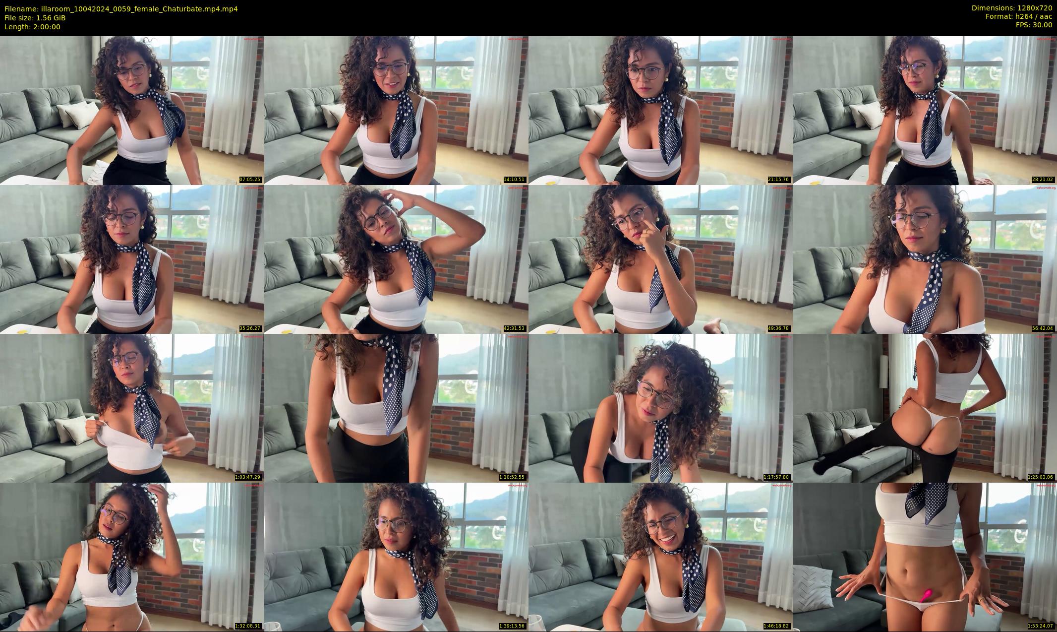 illaroom — 120 minute Chaturbate female cam show recording, 720p, Apr 10, 2024