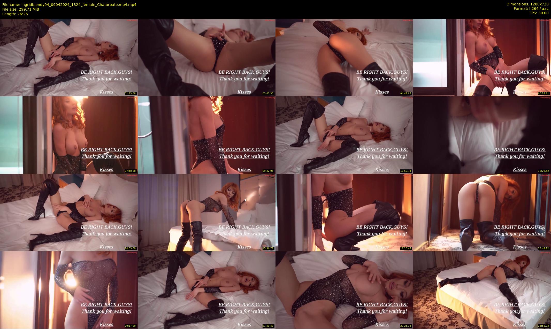 ingridblondy94 — 27 minute Chaturbate female cam show recording, 720p, Apr 9, 2024