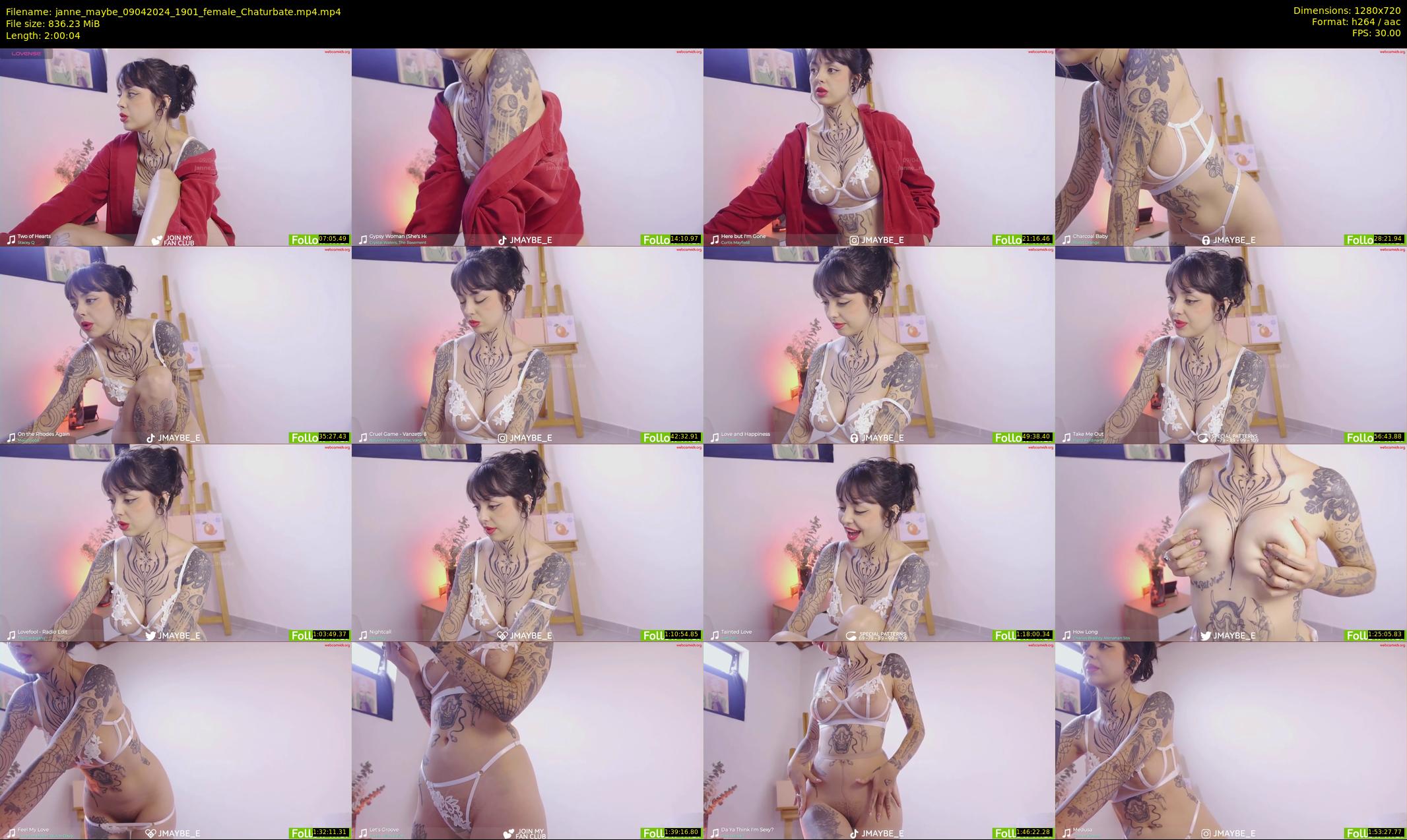 janne_maybe — 121 minute Chaturbate female cam show recording, 720p, Apr 9, 2024