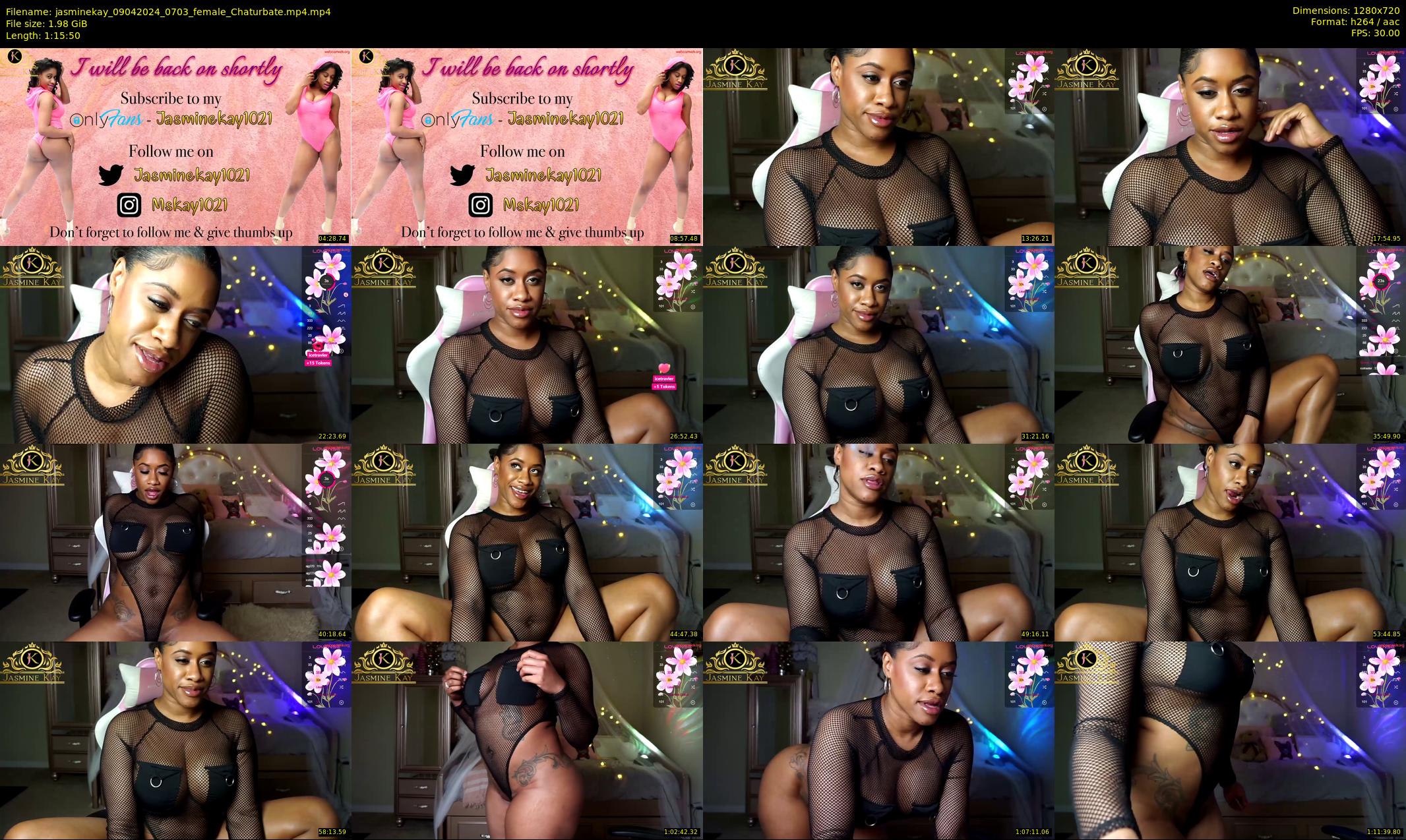 jasminekay — 76 minute Chaturbate female cam show recording, 720p, Apr 9, 2024