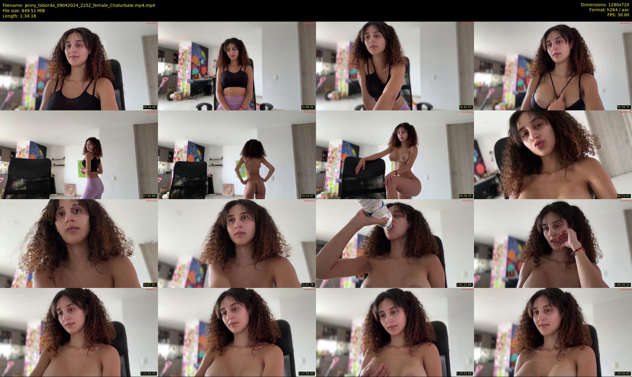 jenny_taborda — 95 minute Chaturbate female cam show recording, 720p, Apr 9, 2024