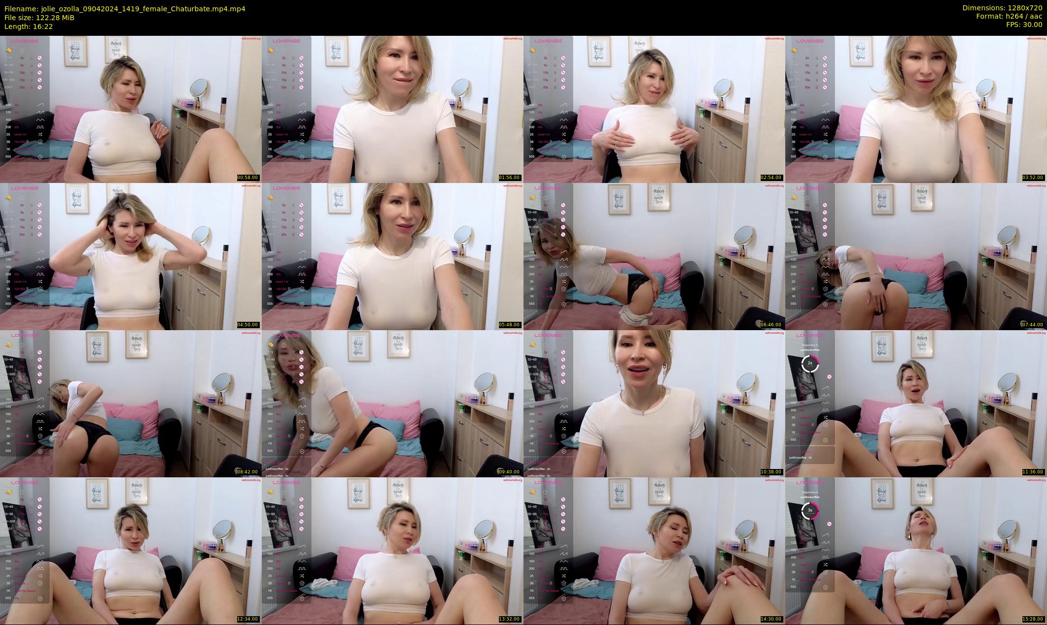 jolie_ozolla — 17 minute Chaturbate female cam show recording, 720p, Apr 9, 2024