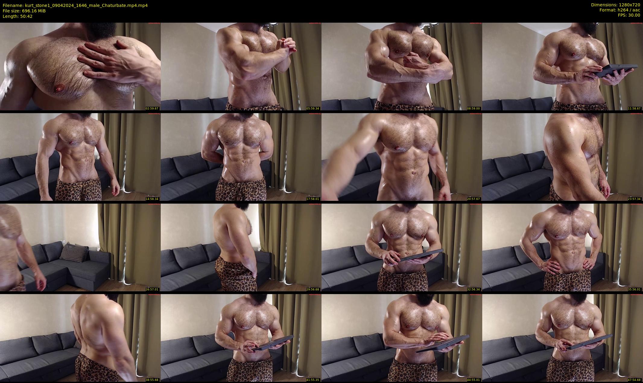 kurt_stone1 — 51 minute Chaturbate male cam show recording, 720p, Apr 9, 2024