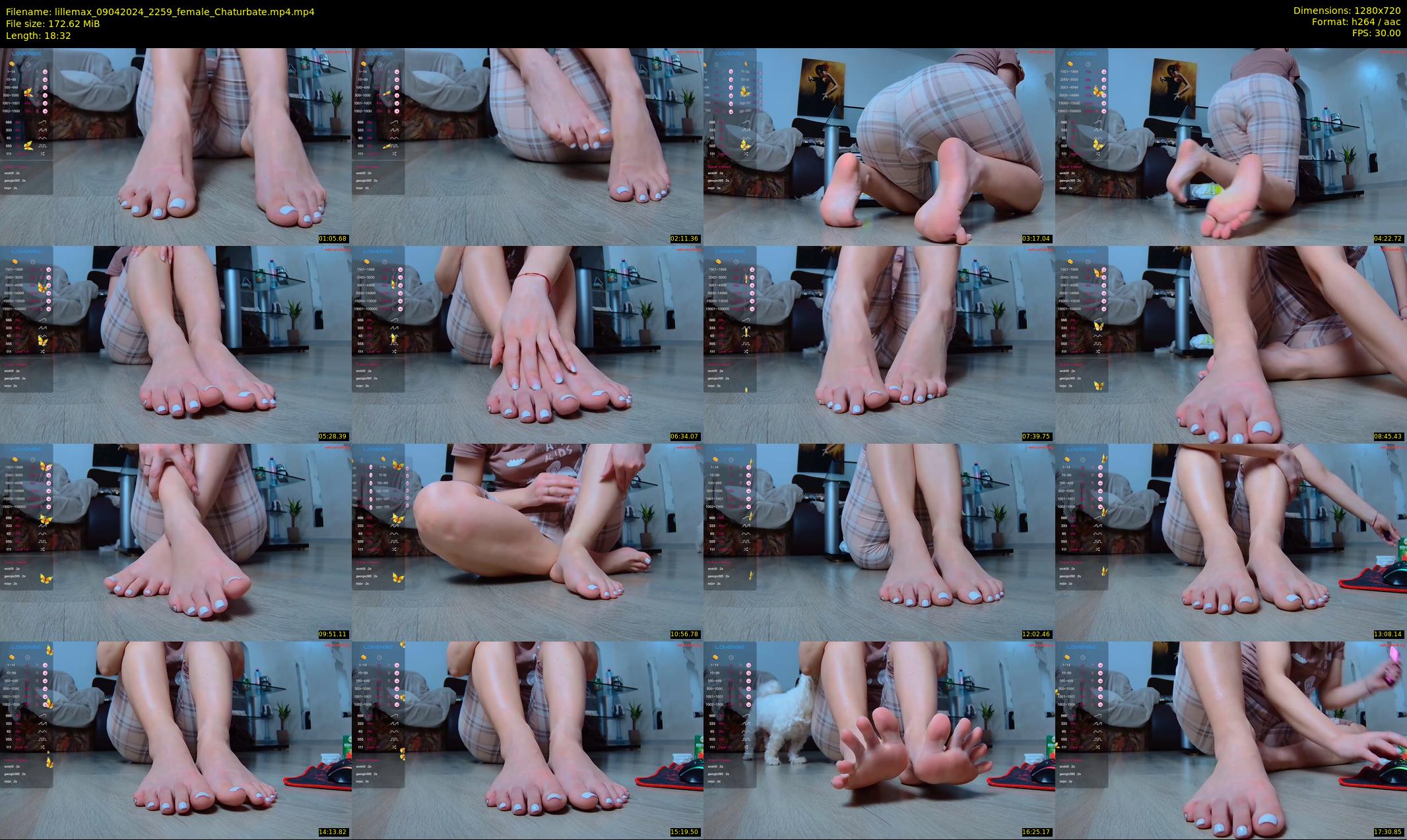lillemax — 19 minute Chaturbate female cam show recording, 720p, Apr 9, 2024