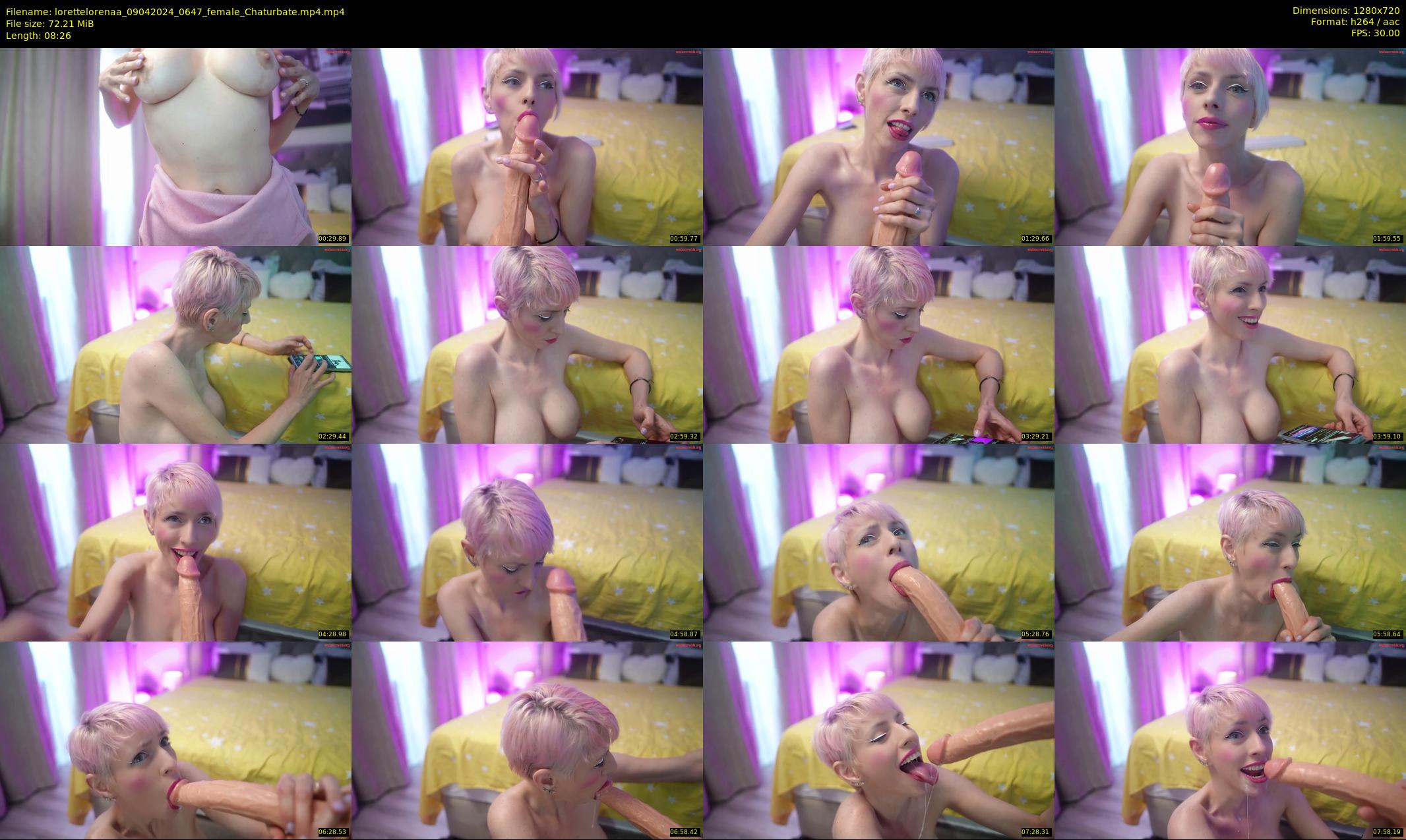 lorettelorenaa — 9 minute Chaturbate female cam show recording, 720p, Apr 9, 2024
