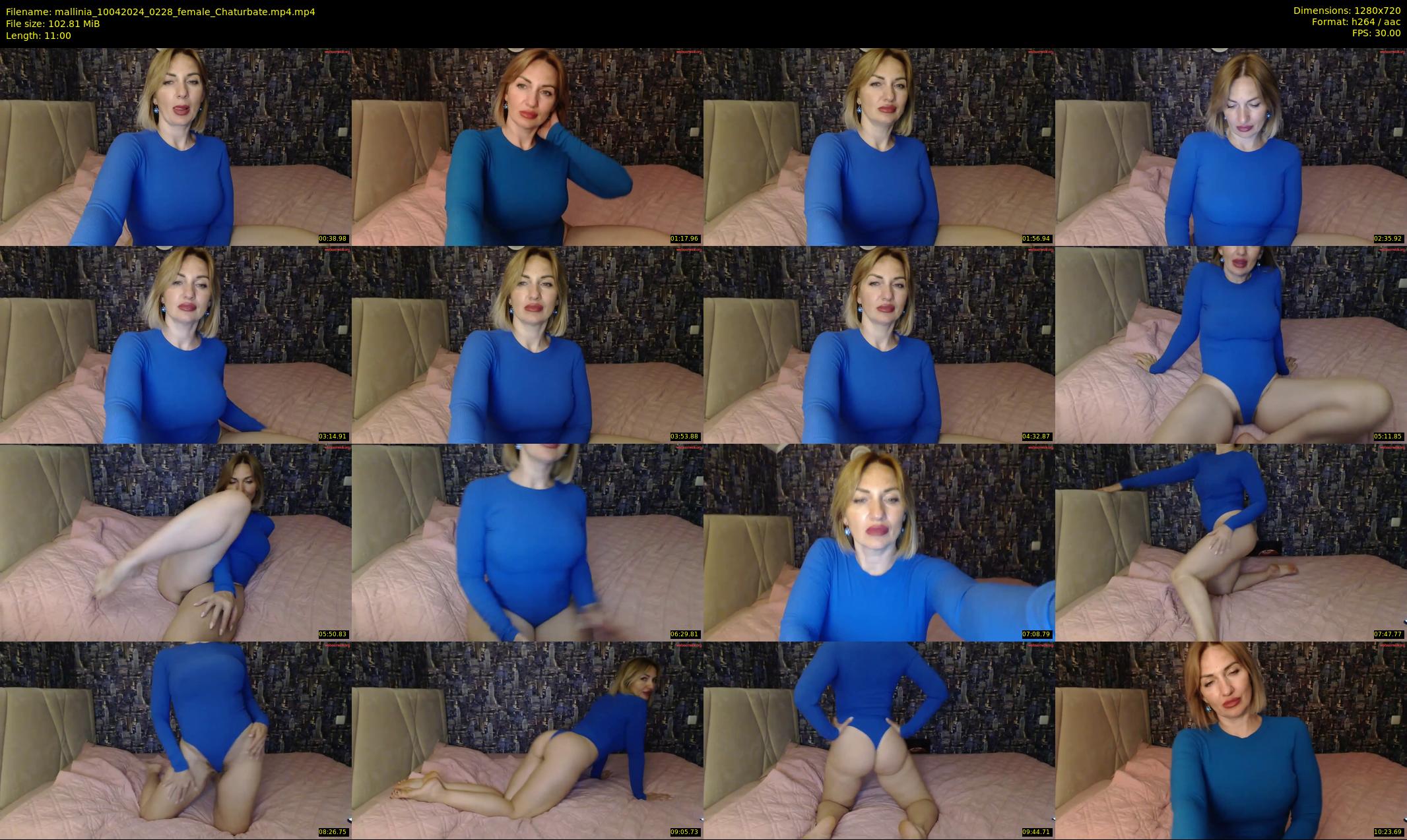 mallinia — 11 minute Chaturbate female cam show recording, 720p, Apr 10, 2024