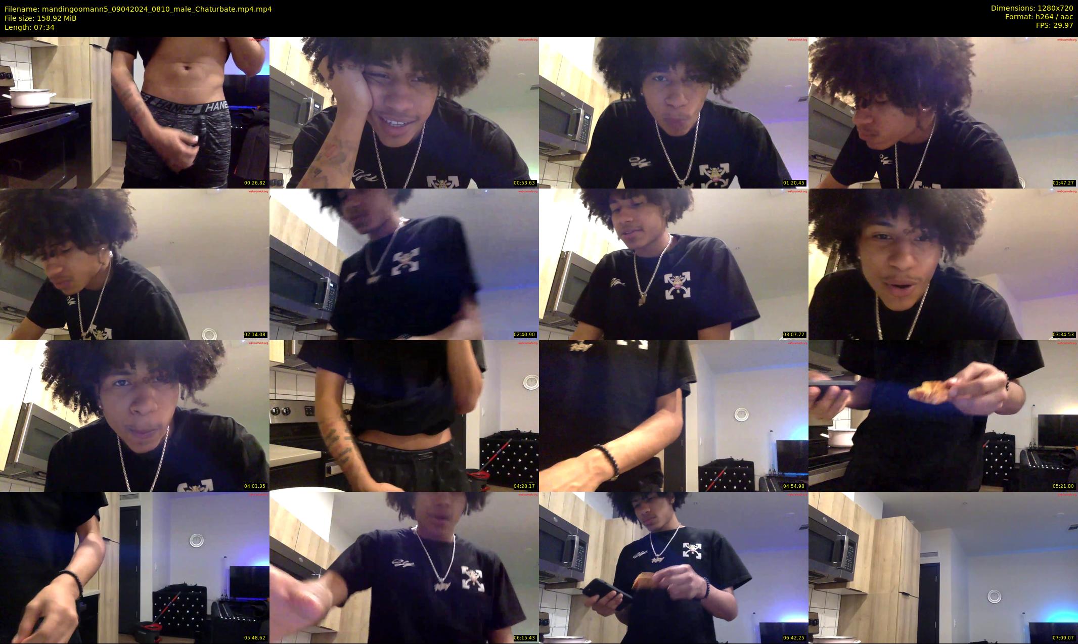 mandingoomann5 — 8 minute Chaturbate male cam show recording, 720p, Apr 9, 2024