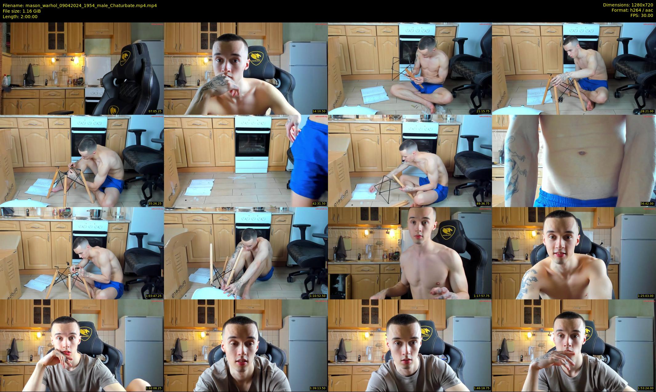 mason_warhol — 120 minute Chaturbate male cam show recording, 720p, Apr 9, 2024