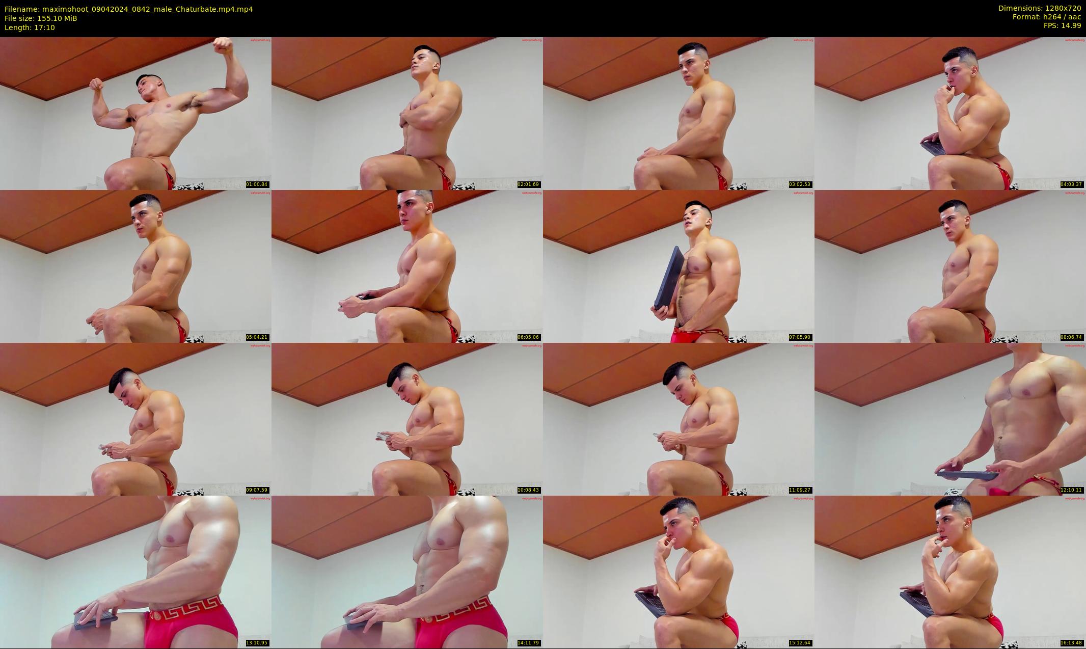 maximohoot — 18 minute Chaturbate male cam show recording, 720p, Apr 9, 2024