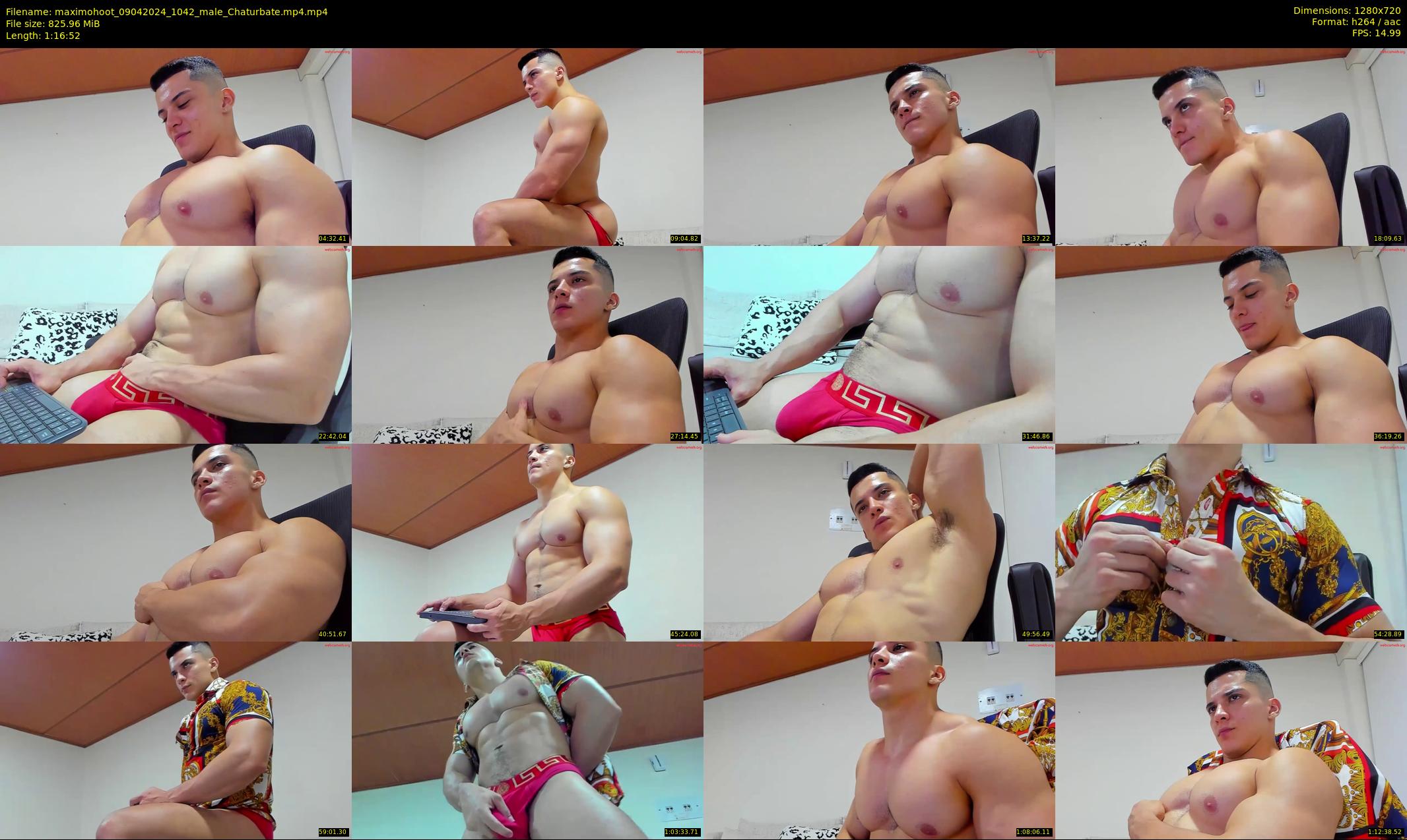 maximohoot — 77 minute Chaturbate male cam show recording, 720p, Apr 9, 2024