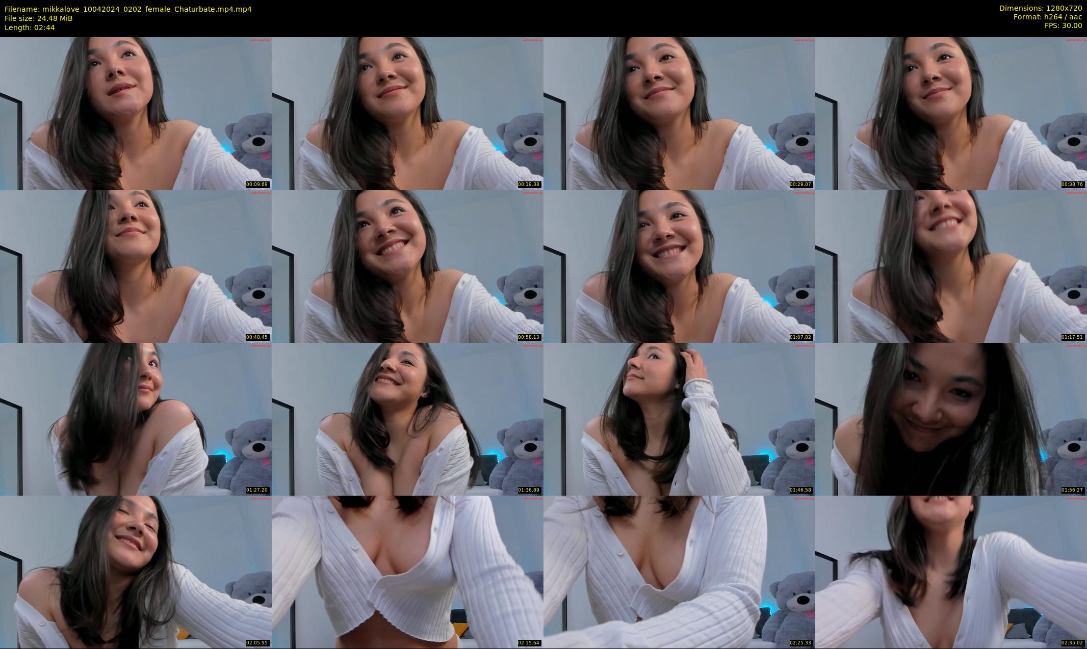 mikkalove — 3 minute Chaturbate female cam show recording, 720p, Apr 10, 2024