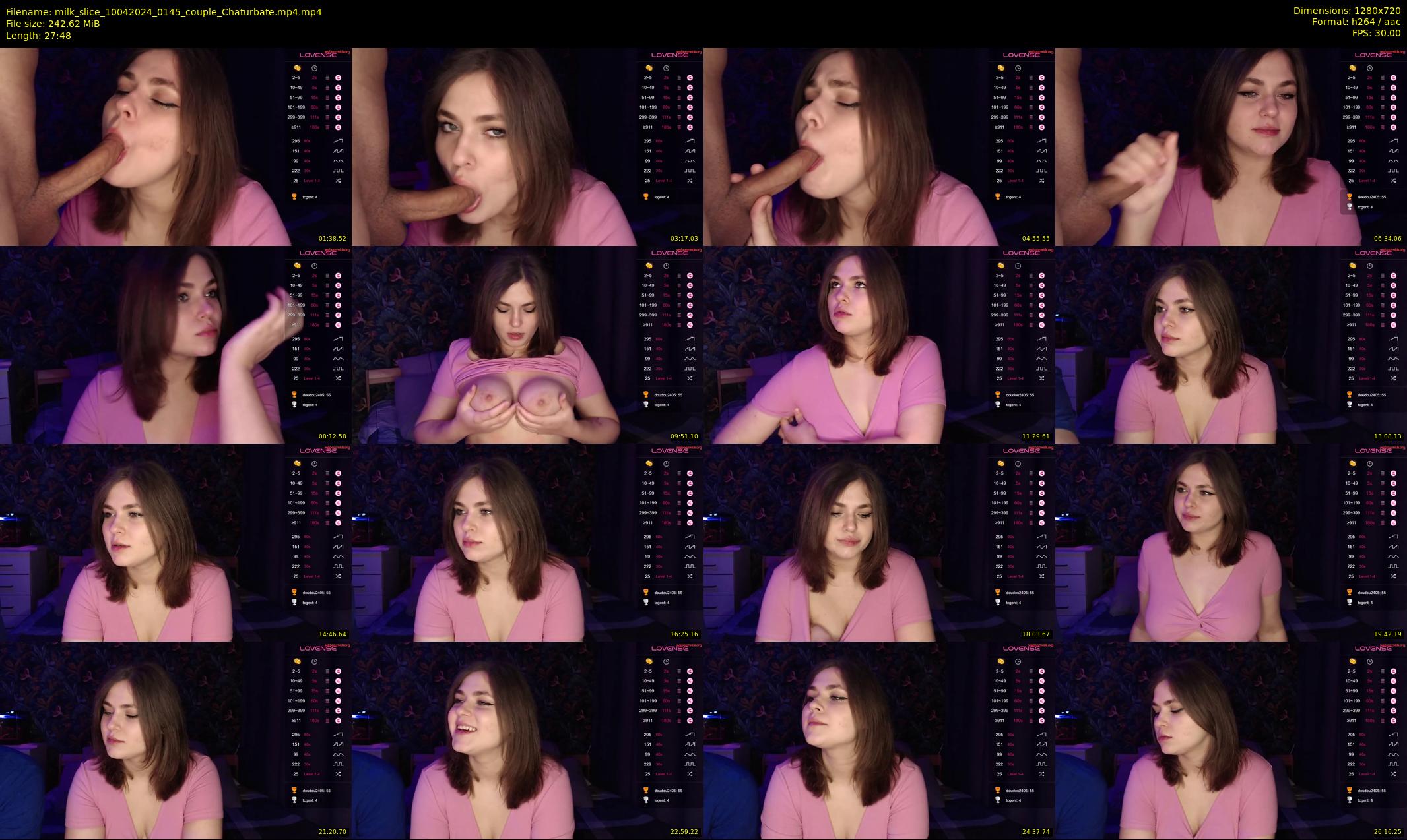 milk_slice — 28 minute Chaturbate couple cam show recording, 720p, Apr 10, 2024