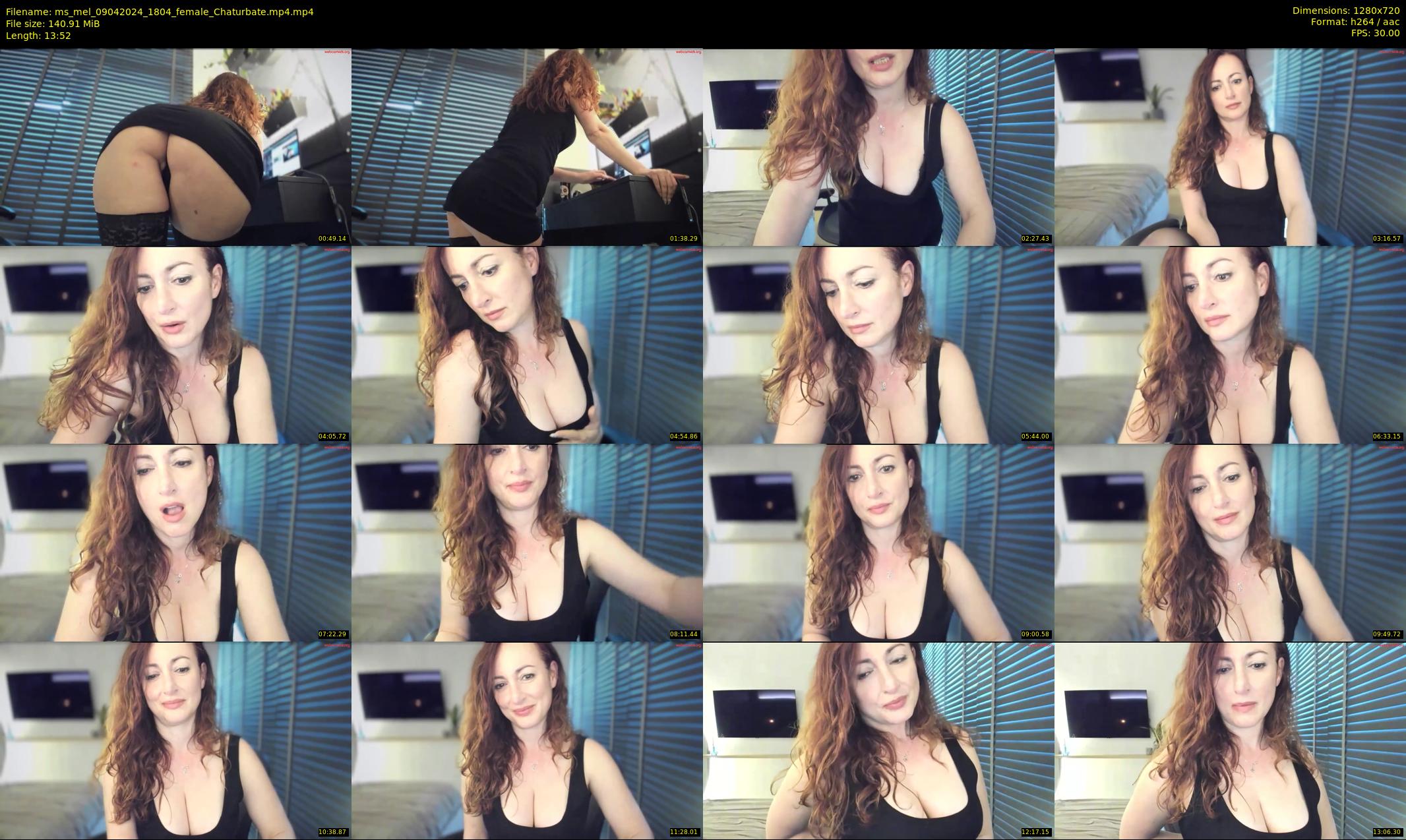 ms_mel — 14 minute Chaturbate female cam show recording, 720p, Apr 9, 2024
