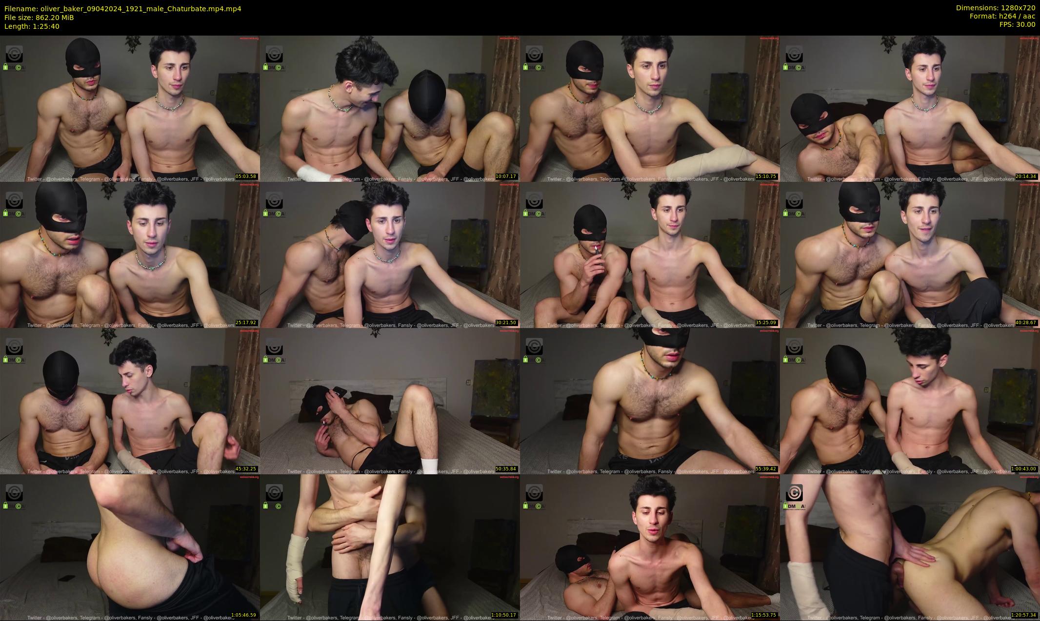 oliver_baker — 86 minute Chaturbate male cam show recording, 720p, Apr 9, 2024