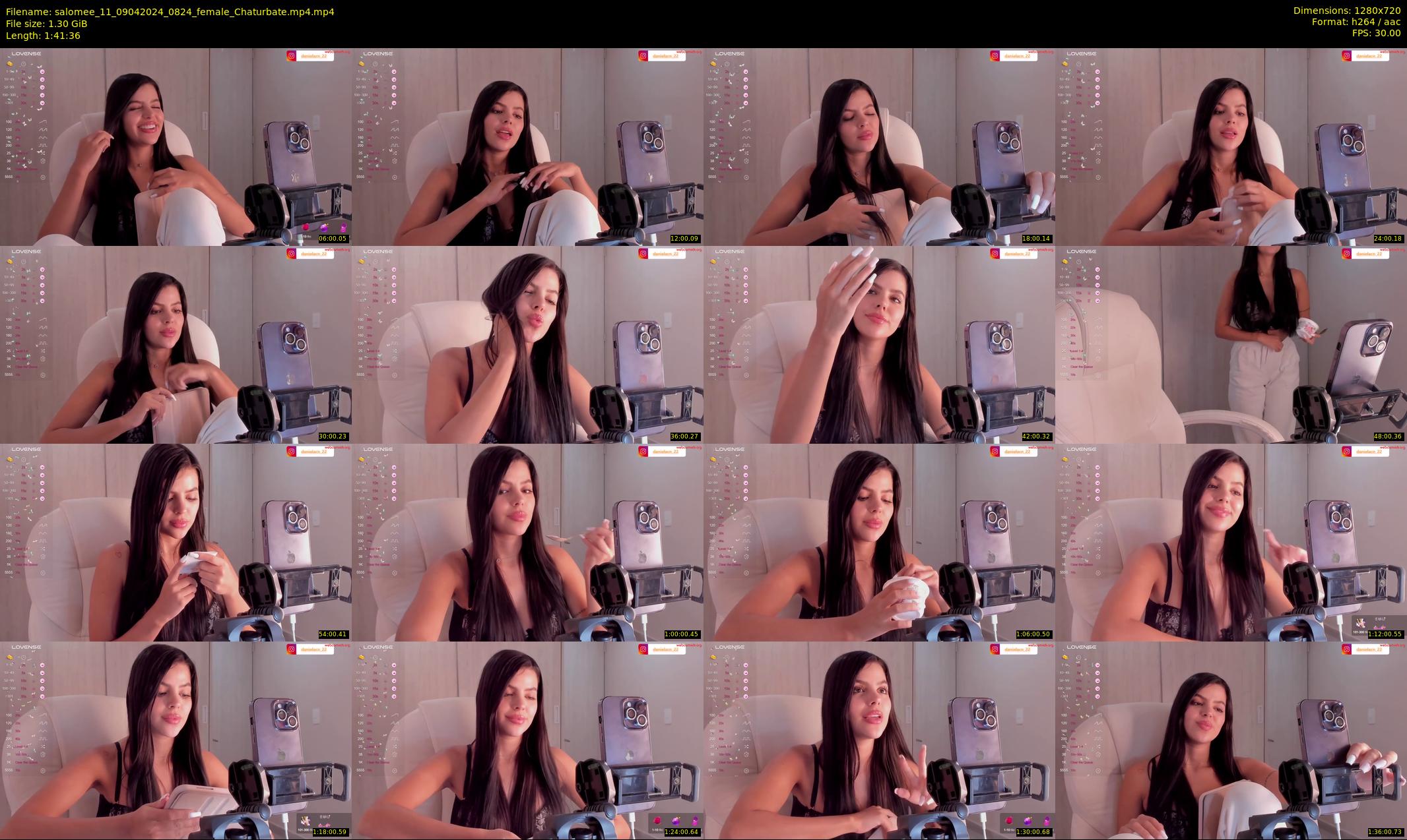 salomee_11 — 102 minute Chaturbate female cam show recording, 720p, Apr 9, 2024