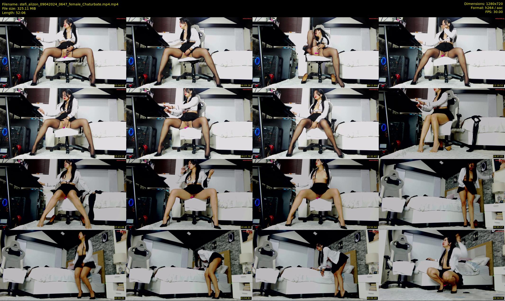 stefi_alizon — 53 minute Chaturbate female cam show recording, 720p, Apr 9, 2024
