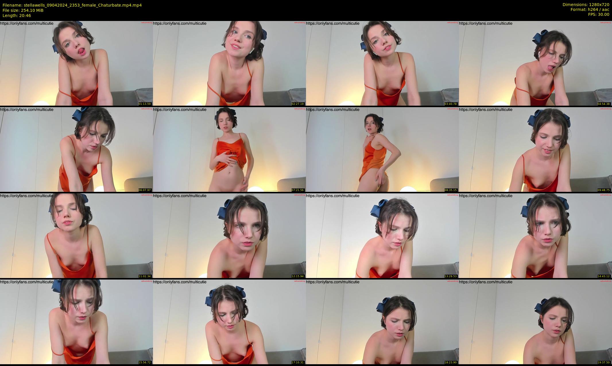 stellawells — 21 minute Chaturbate female cam show recording, 720p, Apr 9, 2024