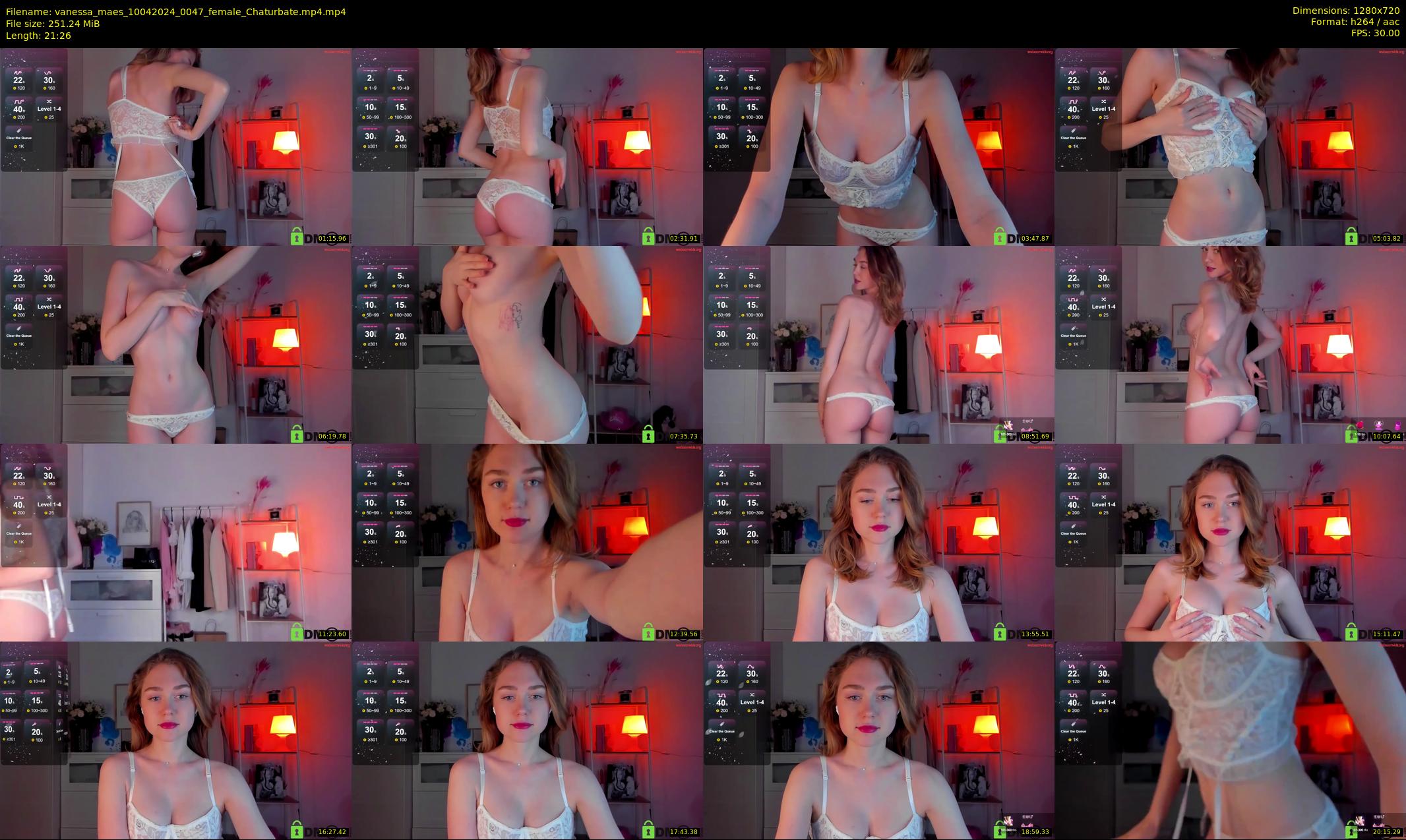 vanessa_maes — 22 minute Chaturbate female cam show recording, 720p, Apr 10, 2024