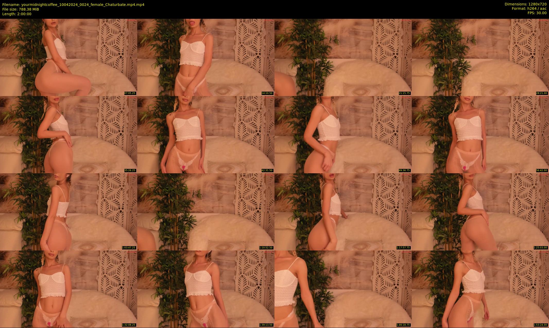 yourmidnightcoffee — 120 minute Chaturbate female cam show recording, 720p, Apr 10, 2024