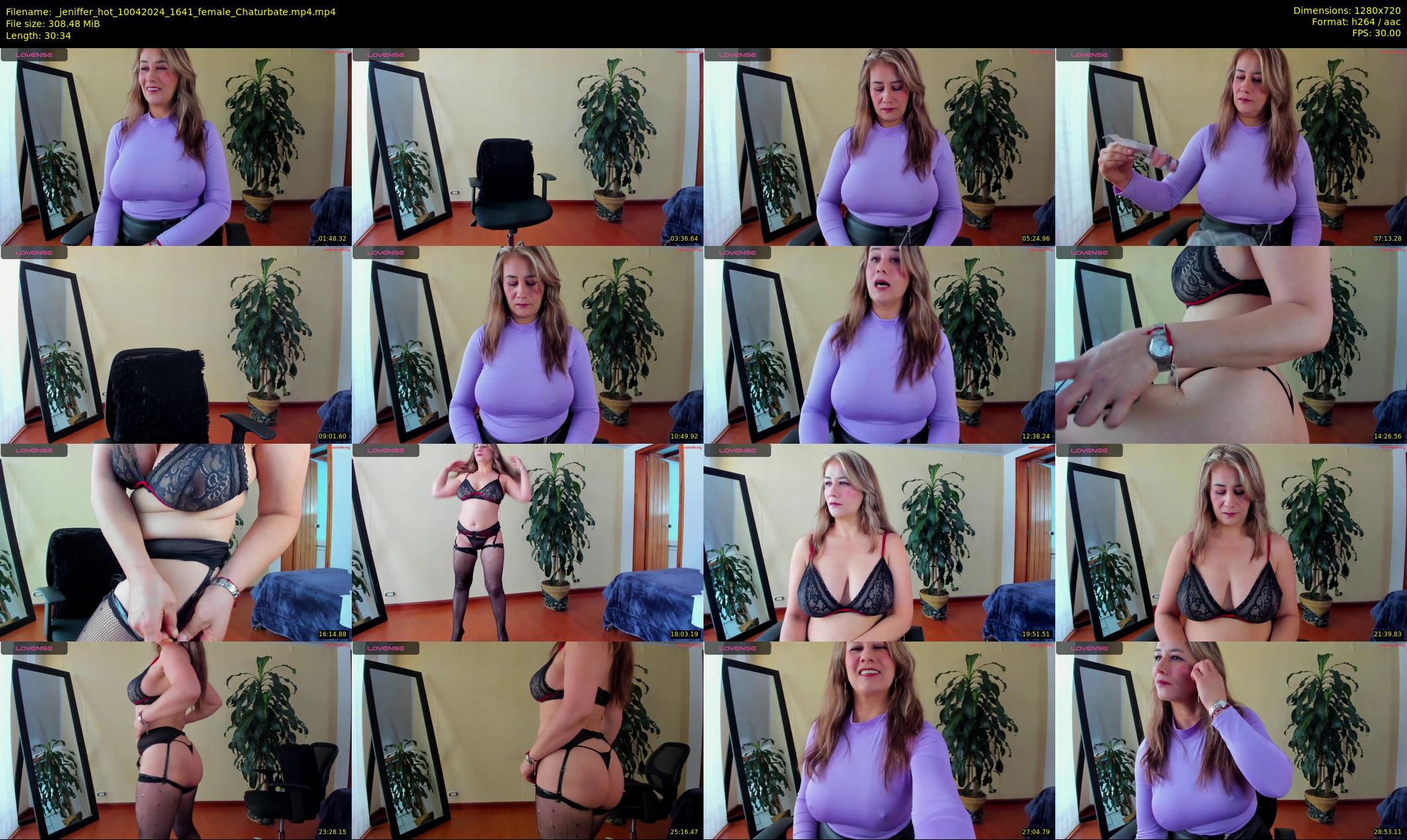 _jeniffer_hot — 31 minute Chaturbate female cam show recording, 720p, Apr 10, 2024