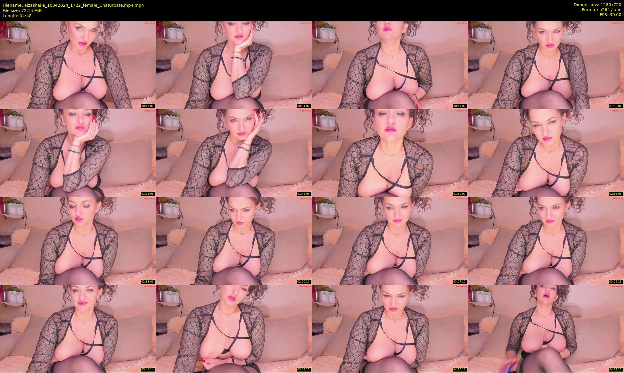 aizashake — 5 minute Chaturbate female cam show recording, 720p, Apr 10, 2024