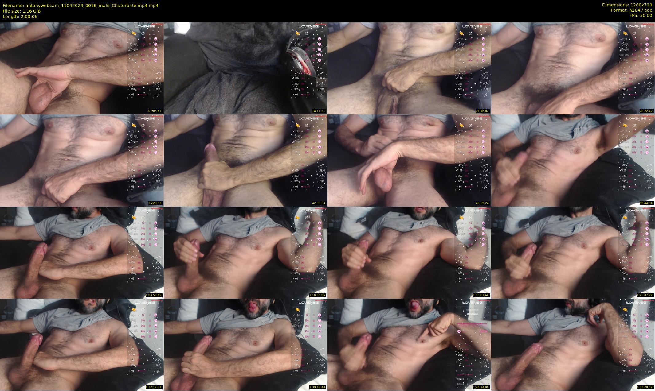 antonywebcam — 121 minute Chaturbate male cam show recording, 720p, Apr 11, 2024
