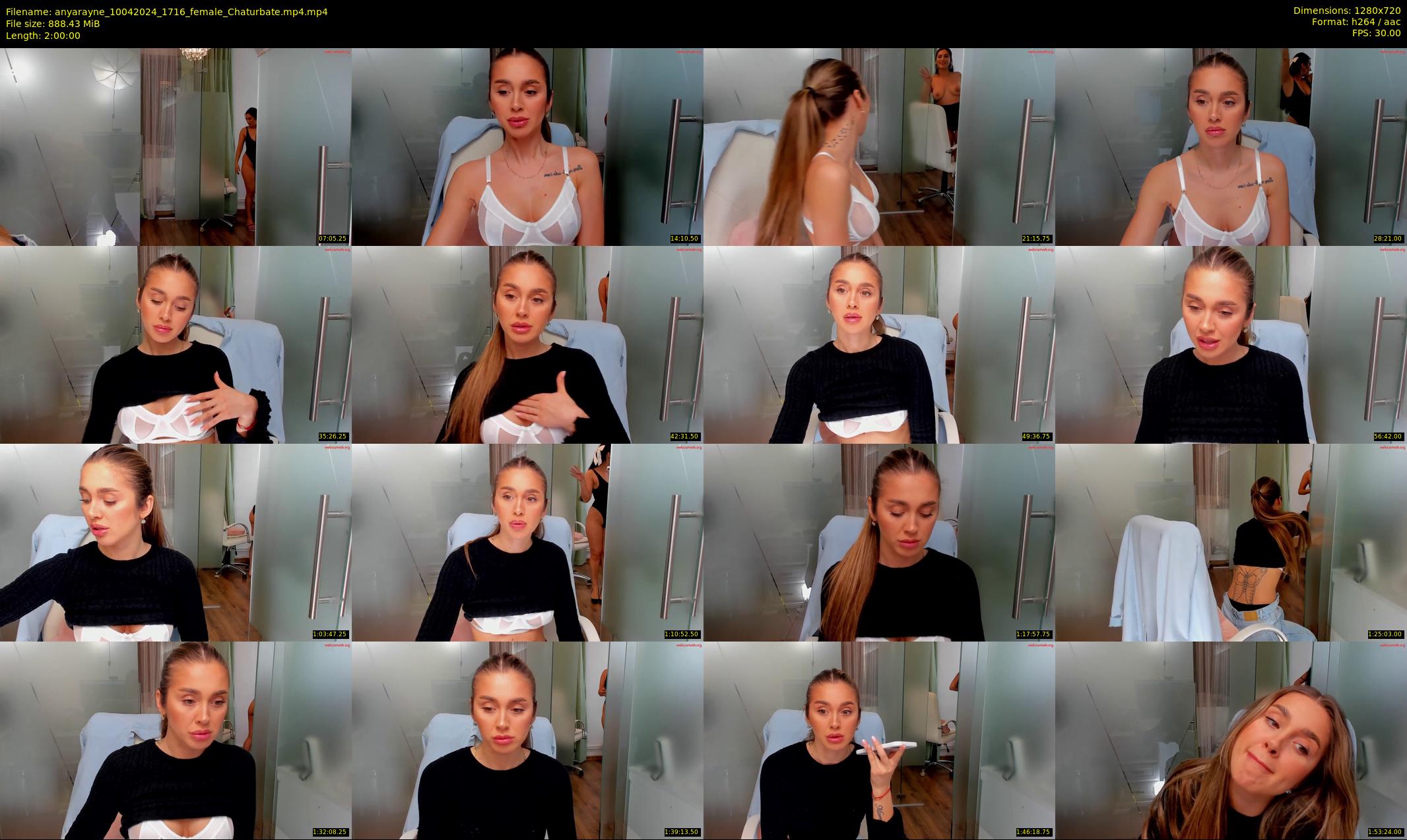 anyarayne — 120 minute Chaturbate female cam show recording, 720p, Apr 10, 2024