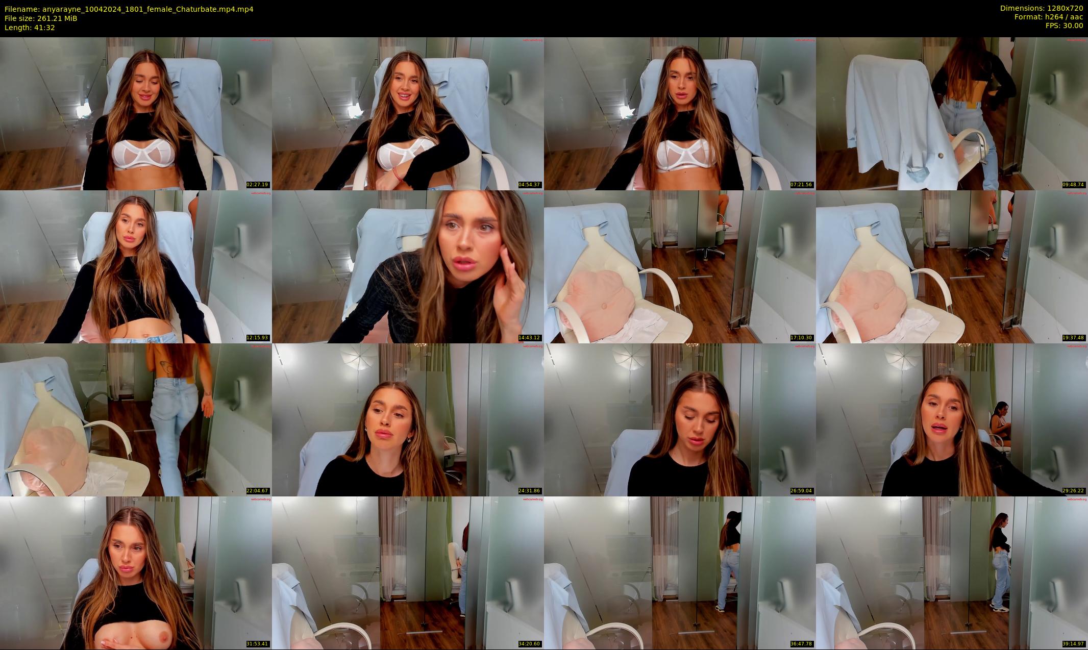 anyarayne — 42 minute Chaturbate female cam show recording, 720p, Apr 10, 2024