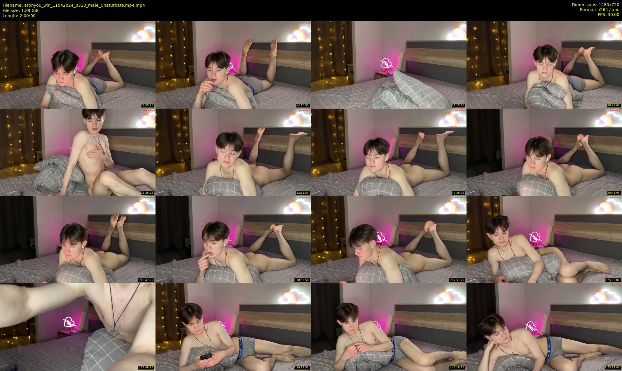 aronyou_win — 120 minute Chaturbate male cam show recording, 720p, Apr 11, 2024