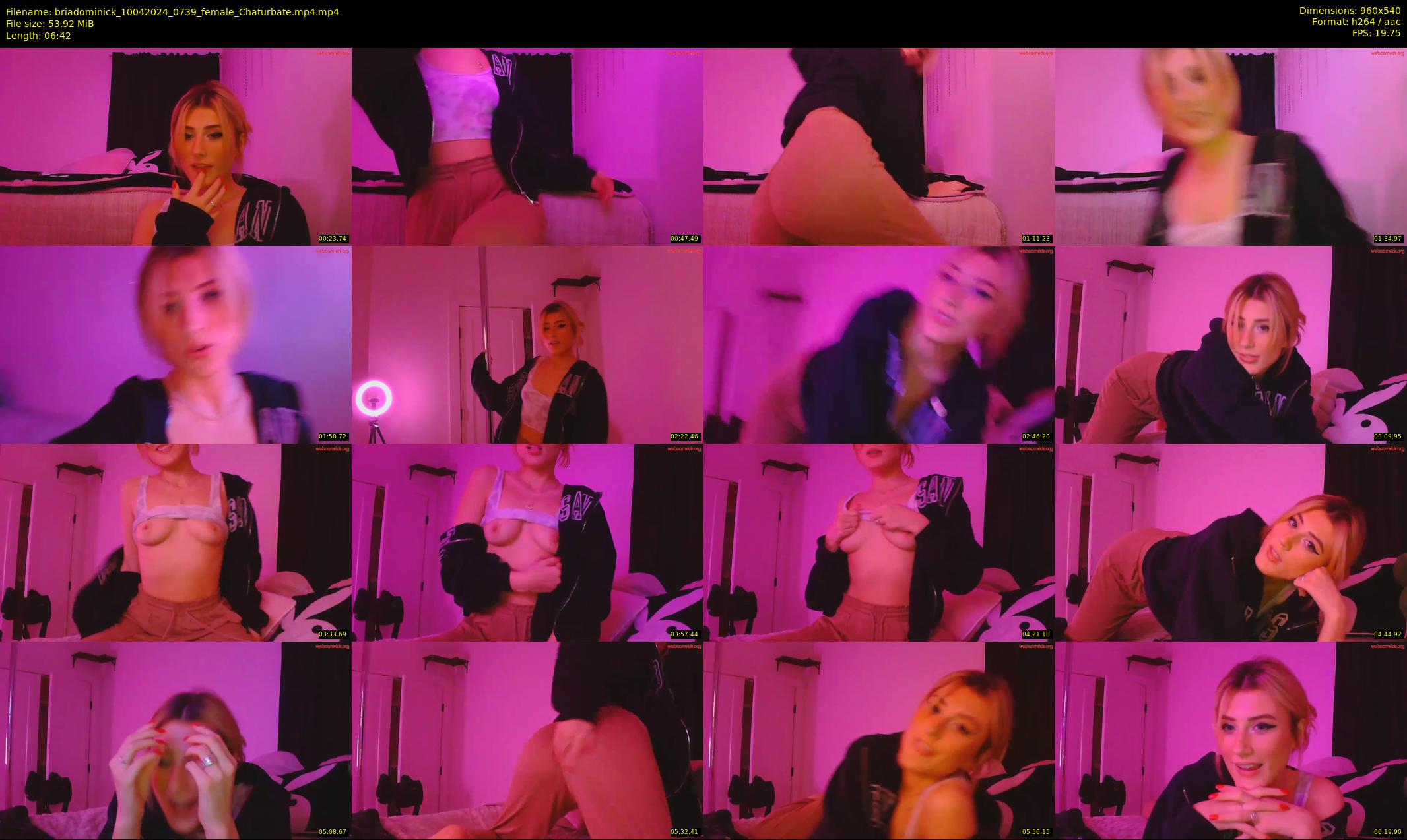 briadominick — 7 minute Chaturbate couple cam show recording, 480p, Apr 10, 2024