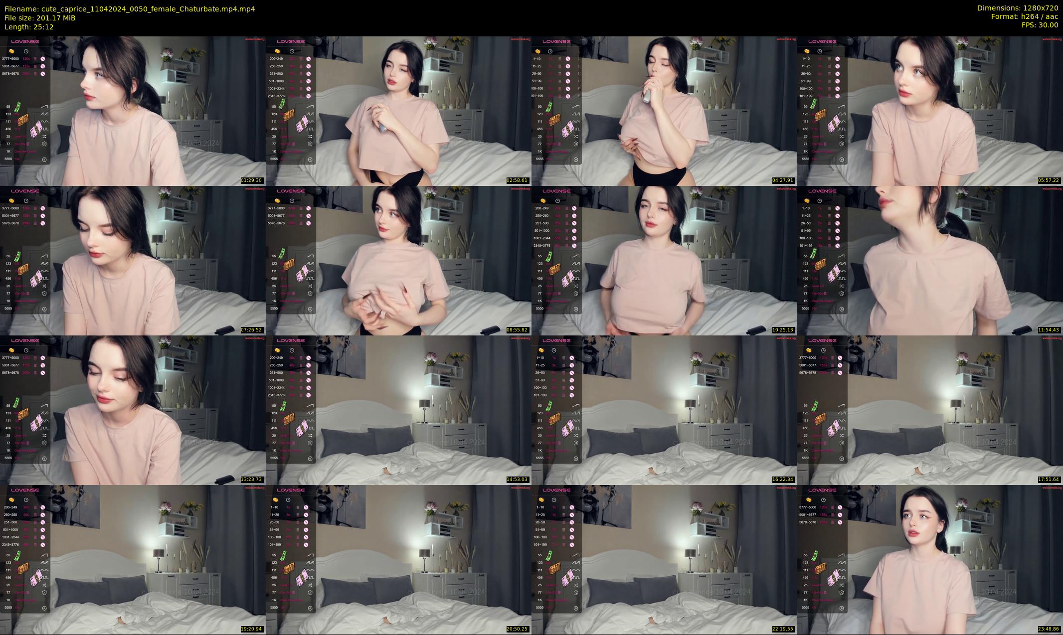 cute_caprice — 26 minute Chaturbate female cam show recording, 720p, Apr 11, 2024