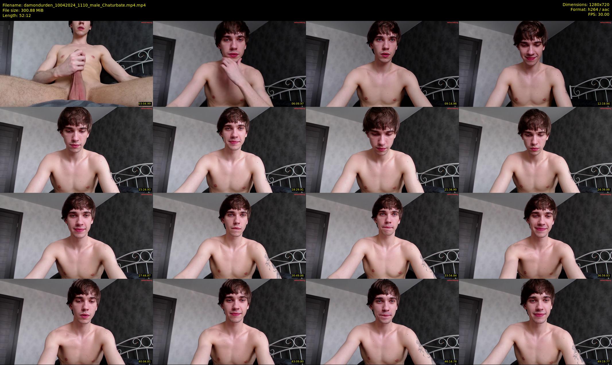 damondurden — 53 minute Chaturbate male cam show recording, 720p, Apr 10, 2024