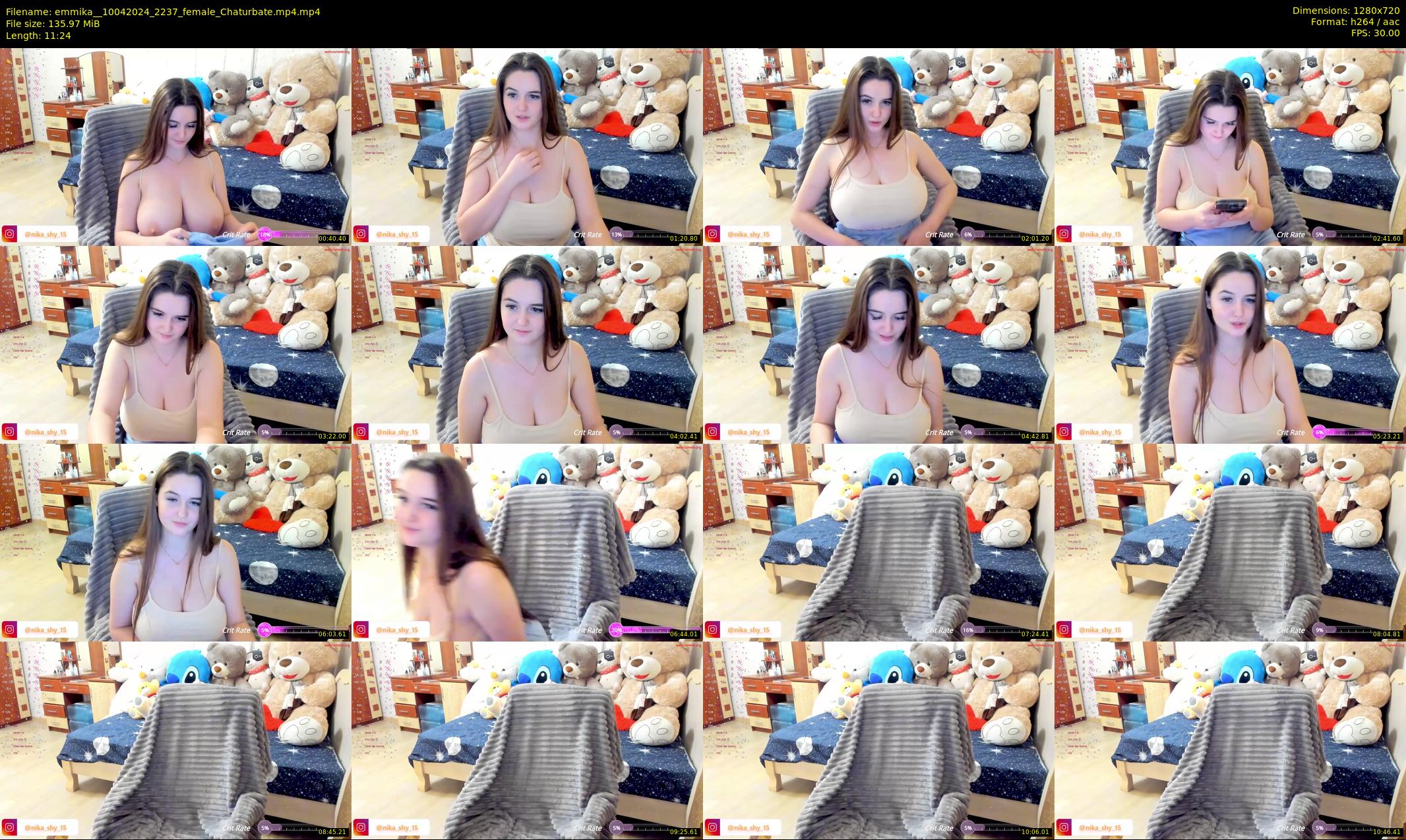 emmika_ — 12 minute Chaturbate female cam show recording, 720p, Apr 10, 2024