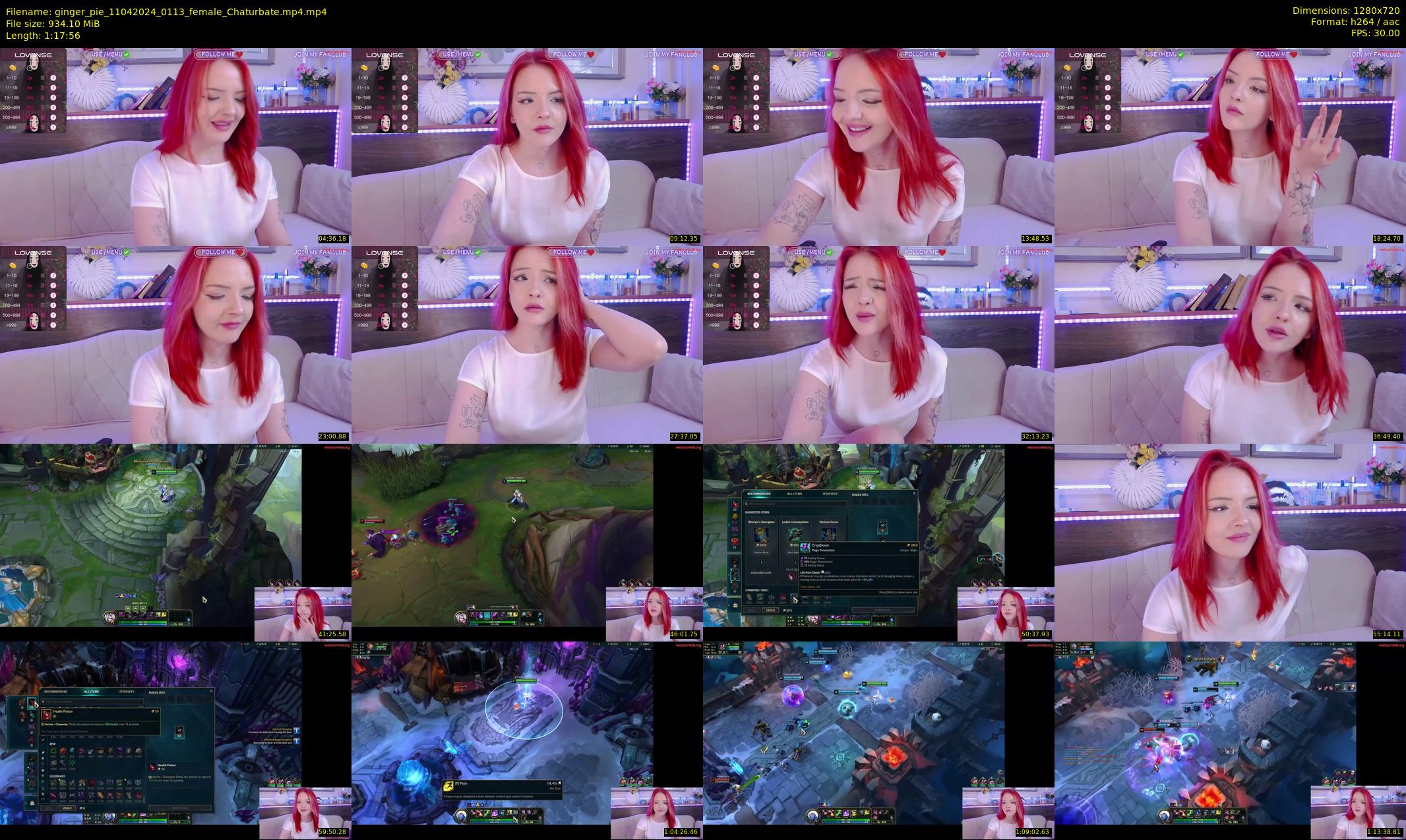 ginger_pie — 78 minute Chaturbate female cam show recording, 720p, Apr 11, 2024